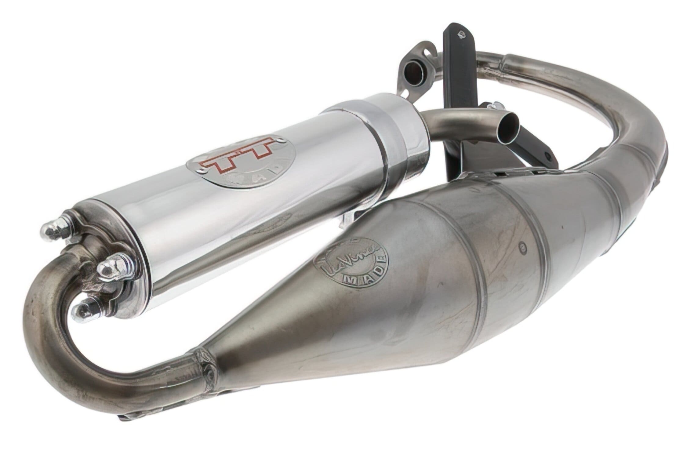 S4055 Marmitta LeoVince Handmade TT Peugeot Trekker / Squab / Vivacity, COD: S4055