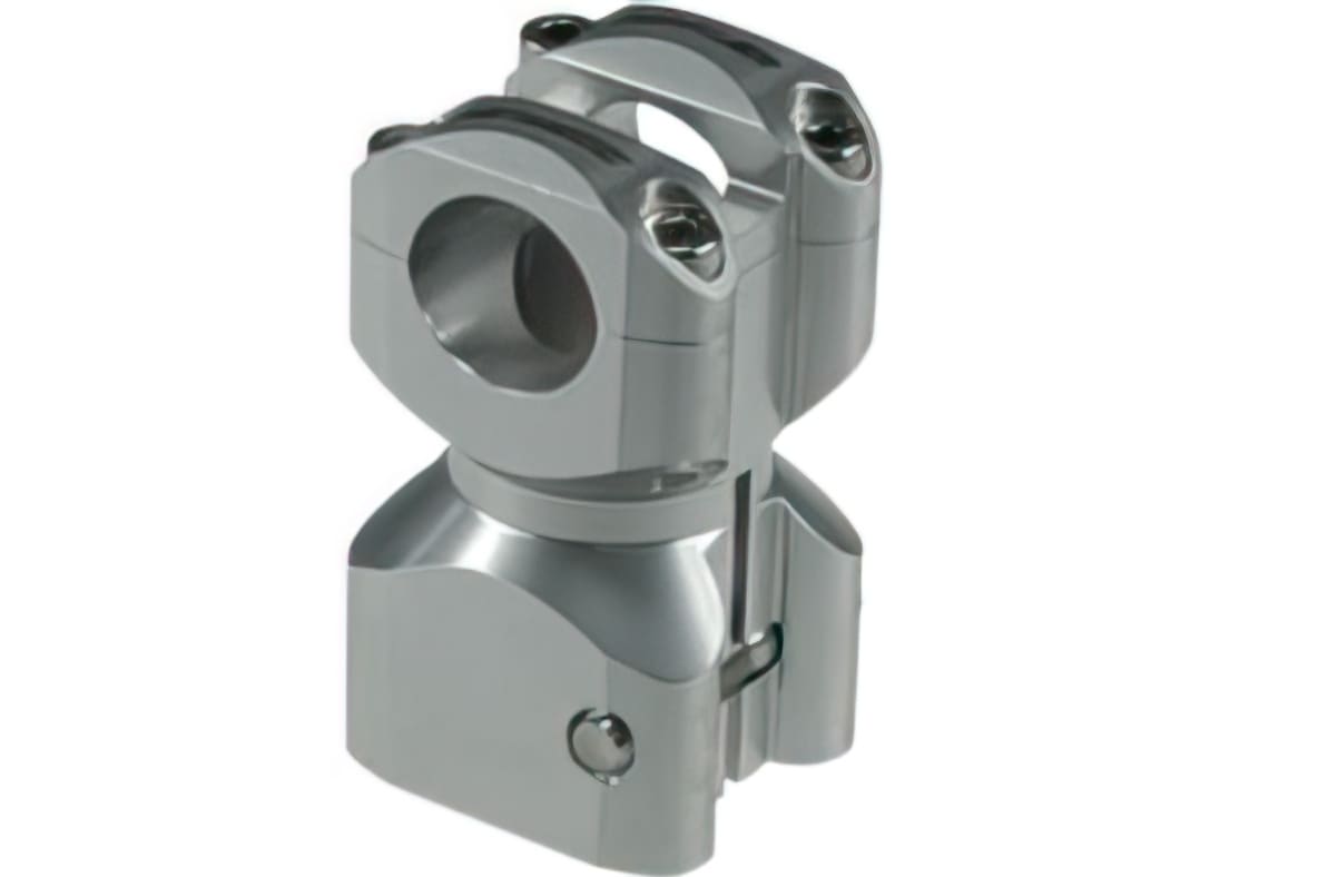 CGN451837 Doppler Handlebar Support Piaggio NRG, silver