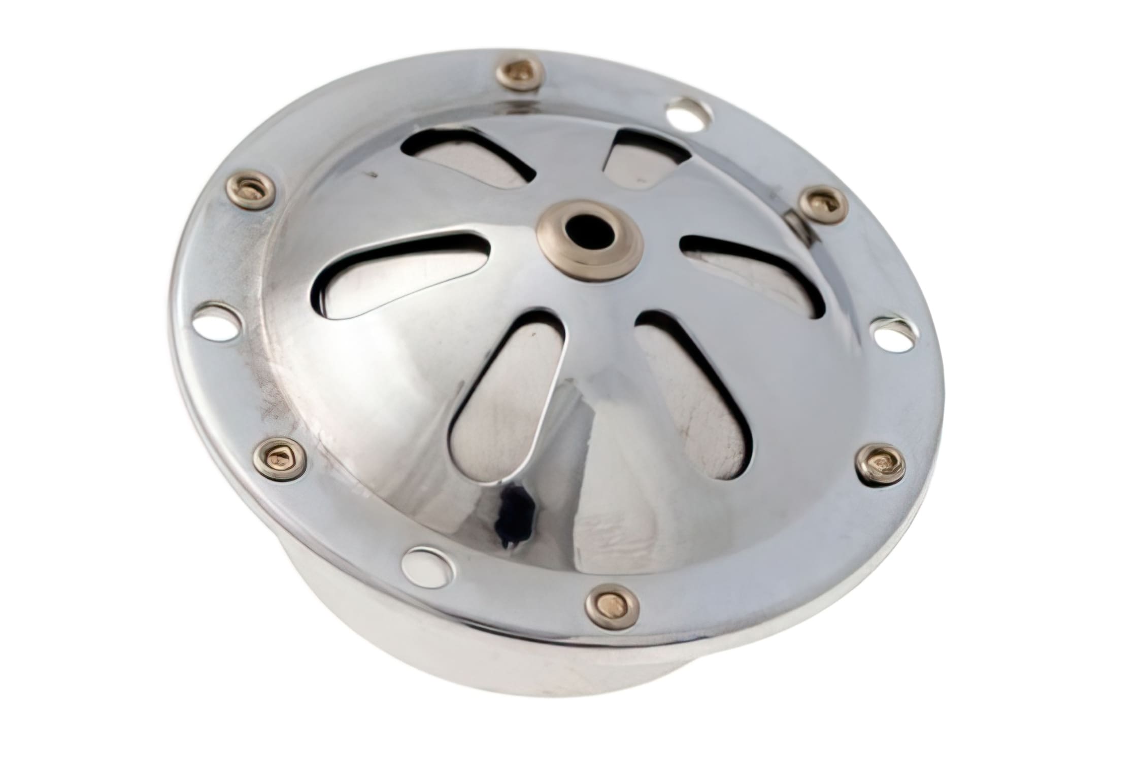 R246070160 Clacson RMS D.72mm 6V AC cromato, Vespa 150cc (VL3-VB1), COD: R246070160