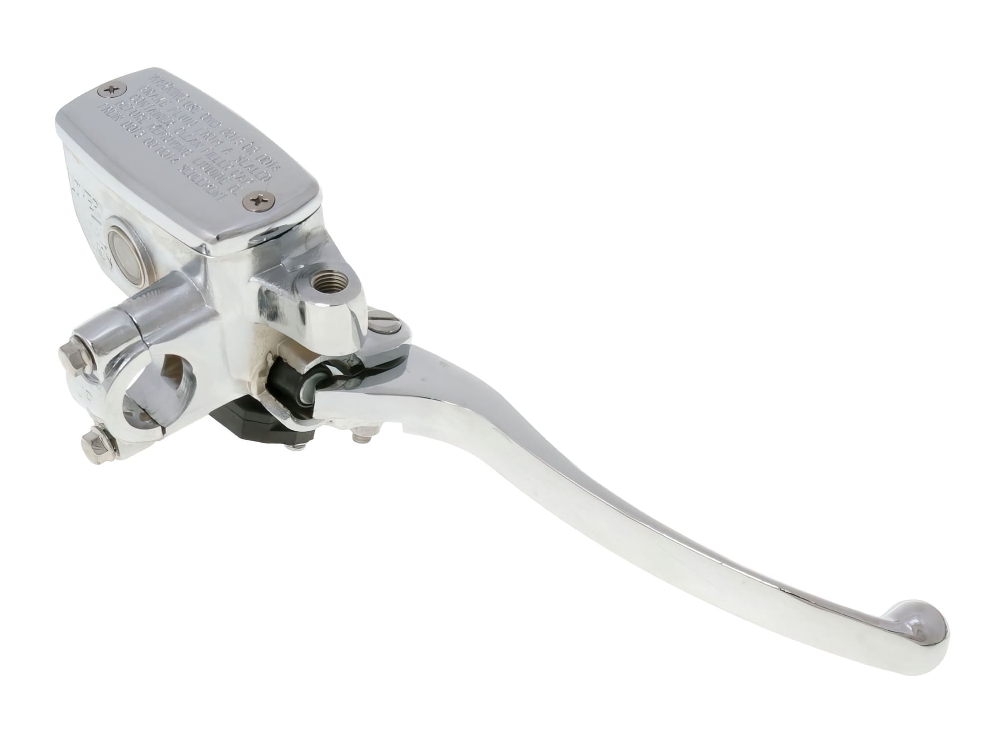 32459 Pompa Freno anteriore cromato GY6 Grand Retro (per Manubrio d=25mm), COD: '32459