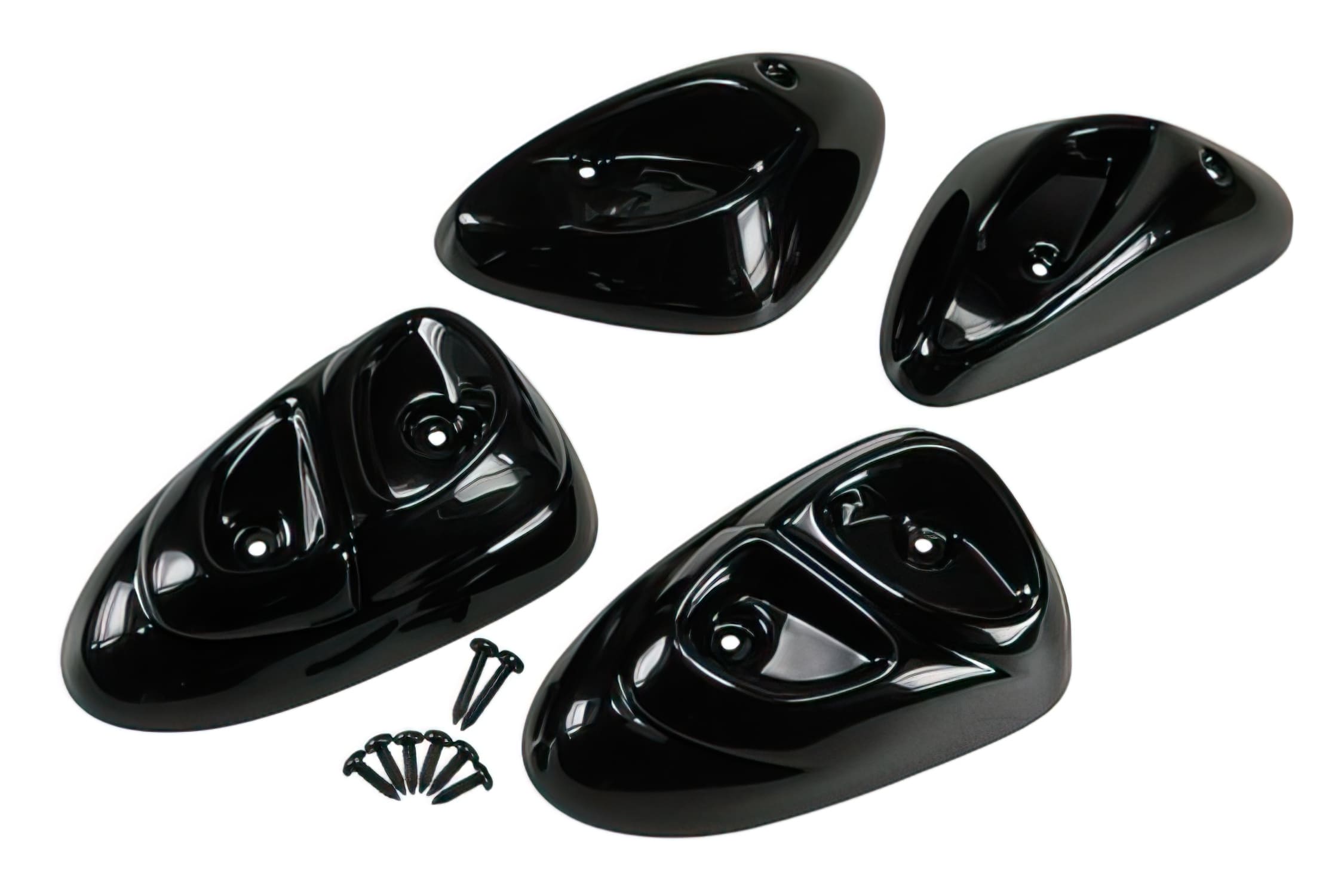 L-BCD662 Protettori Laterali BCD, MBK Stunt / Yamaha Slider, nero, COD: L-BCD662