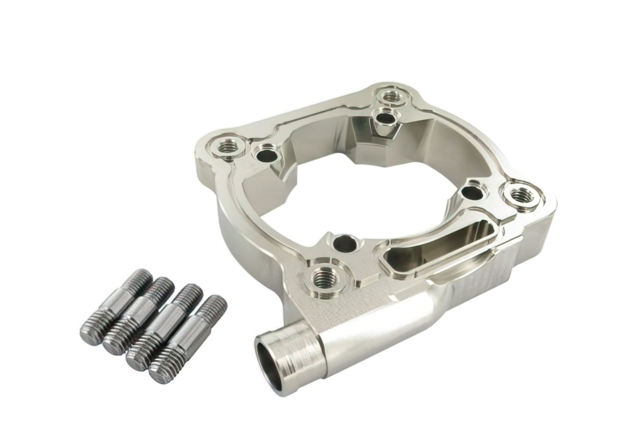 S6-75166ET03 Basetta incl. Prigionieri Cilindro Stage6 R/T 70 , Minarelli LC - acciaio