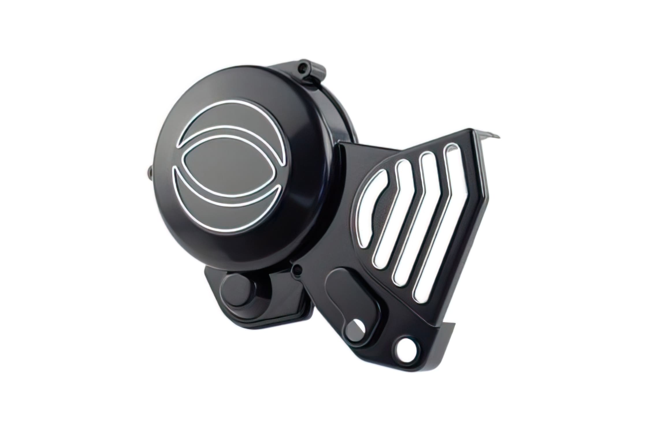 CGN472637 Coperchio Accensione Derbi Senda Euro2 (EBE / EBS) nero/cromato, COD: CGN472637