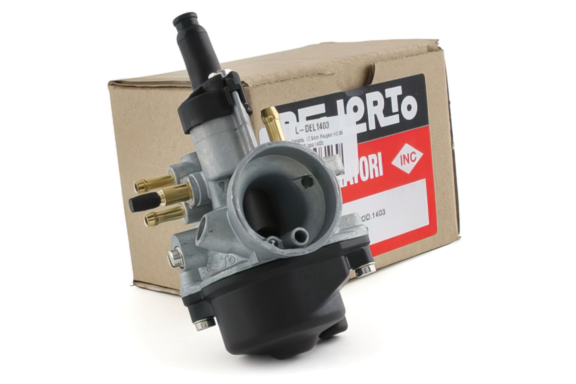 L-DEL1403 Carburatore Dellorto 17,5 mm PHVA (Starter automatico) Peugeot Speedfight / Trekker, COD: L-DEL1403