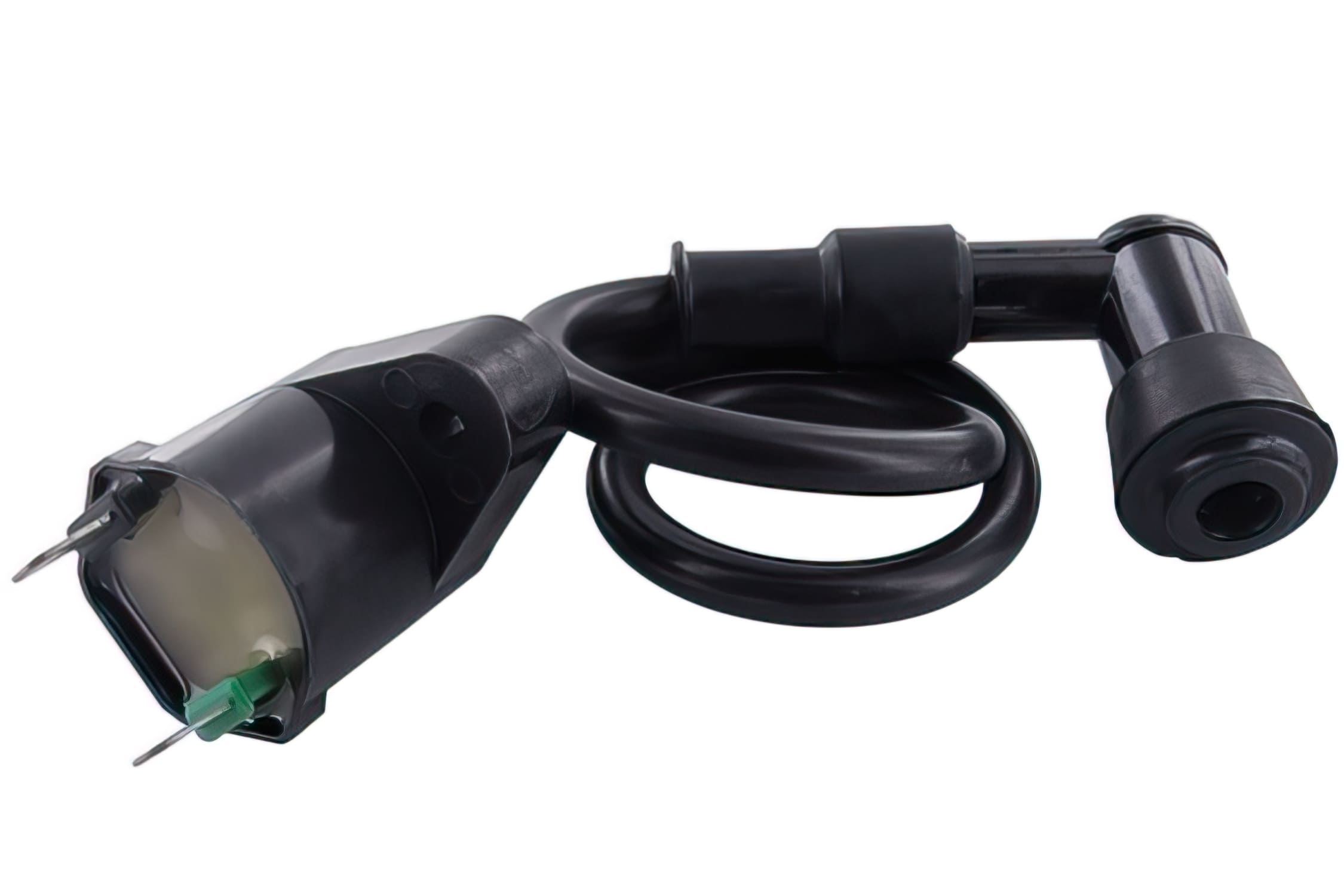 MF12.00047 Bobina Accensione qualità originale 2 Pins, universale, connettore 90°, COD: MF12.00047