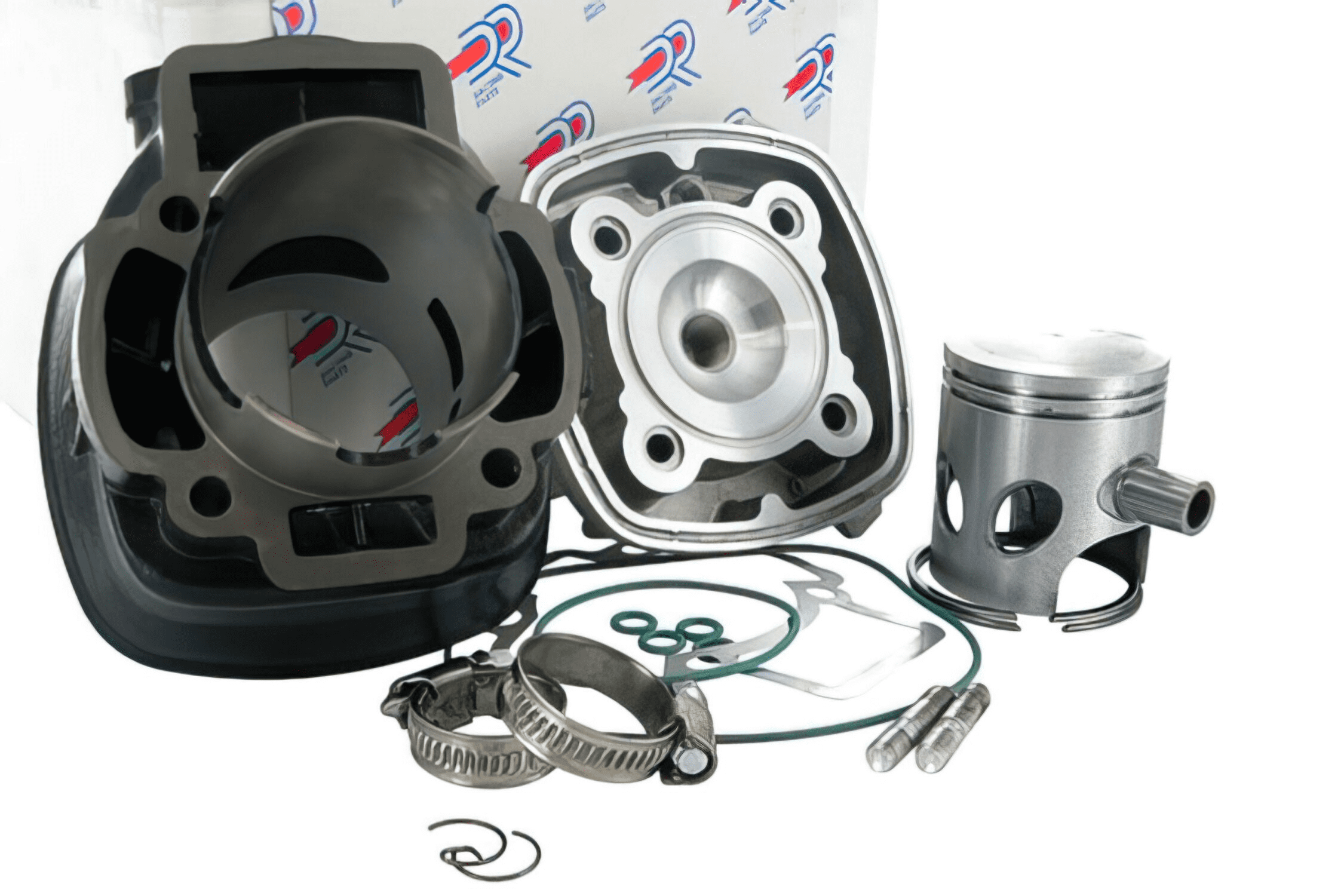 kt00091 gruppo termico dr evo 70cc d.48 piaggio h2o sp.12 ghisa senza raccordo testa