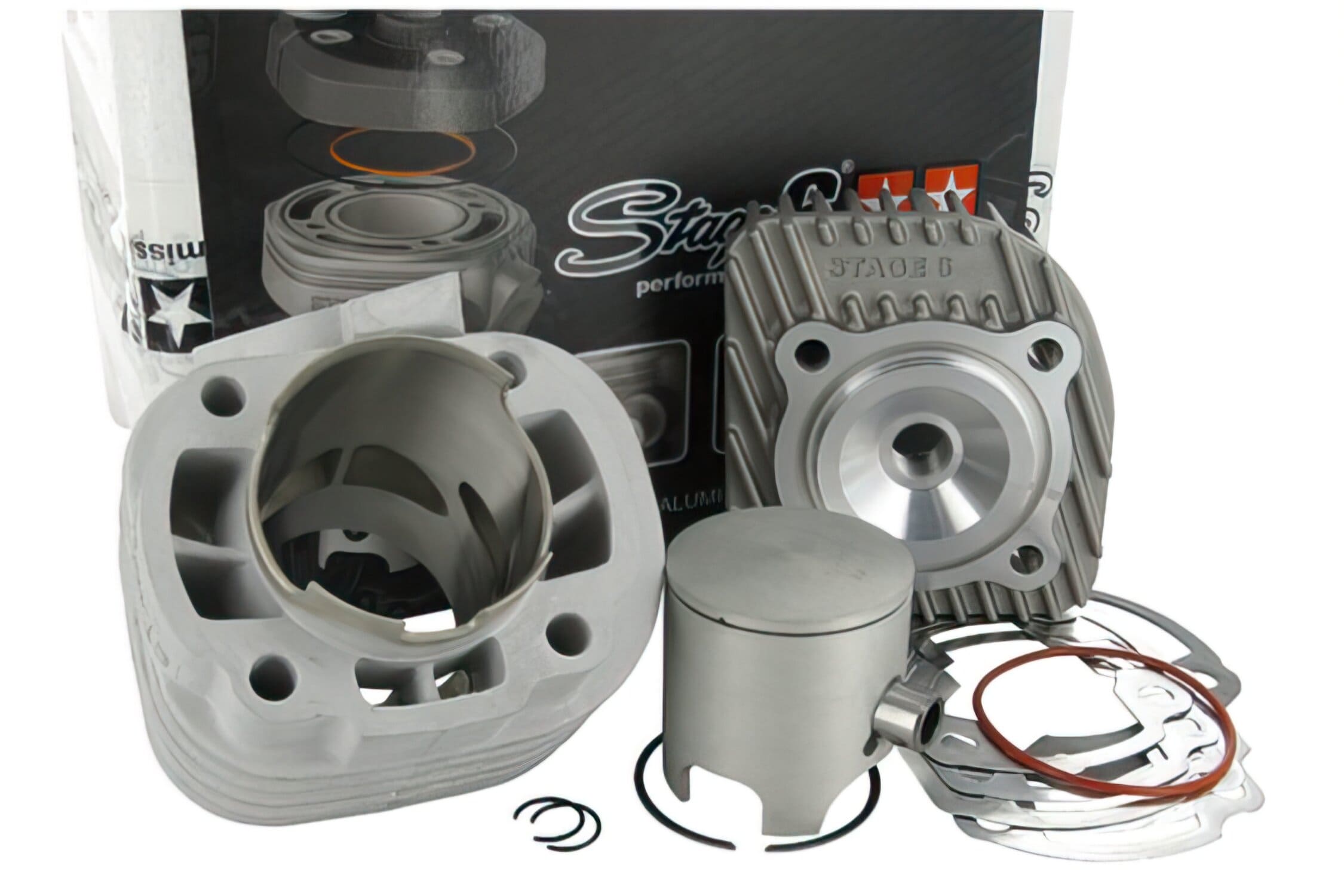 s6-7416609 gruppo termico stage6 racing 70cc d.47,6 mbk sp.12 allum mkii f12 f10