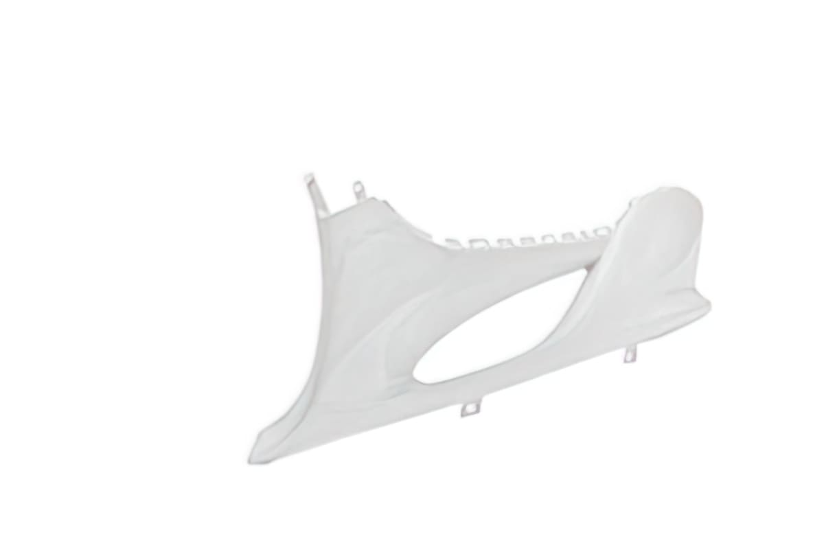 A366867G Fianchetto sinistro MBK Mach G/ Yamaha Jog R, bianco
