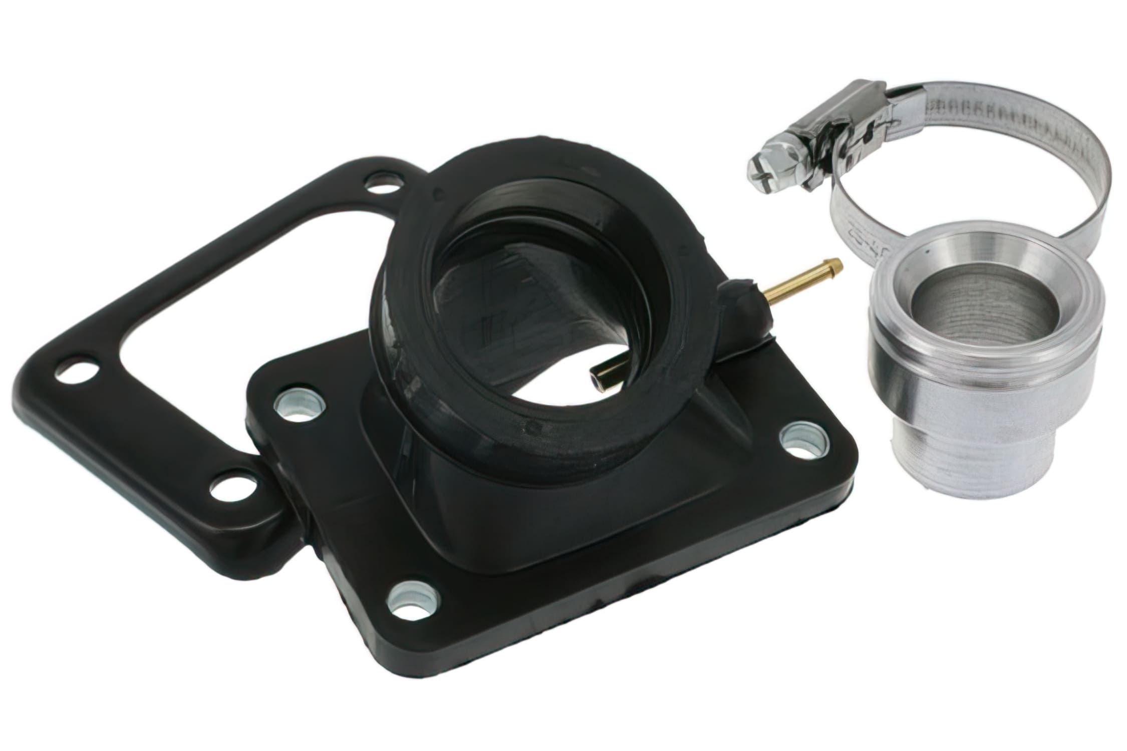 BAR-TUB-02 Collettore Aspirazione Barikit 24/28mm, Minarelli AM6, COD: BAR-TUB-02