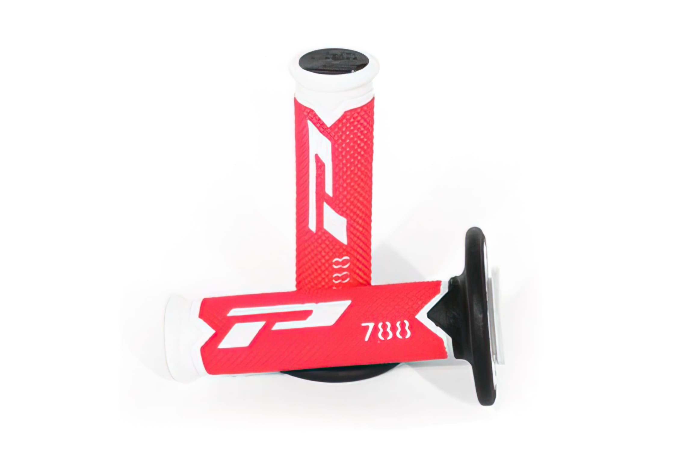 PG788-22 Manopole ProGrip 788 triple density bianco/rosso/nero, COD: PG788-22