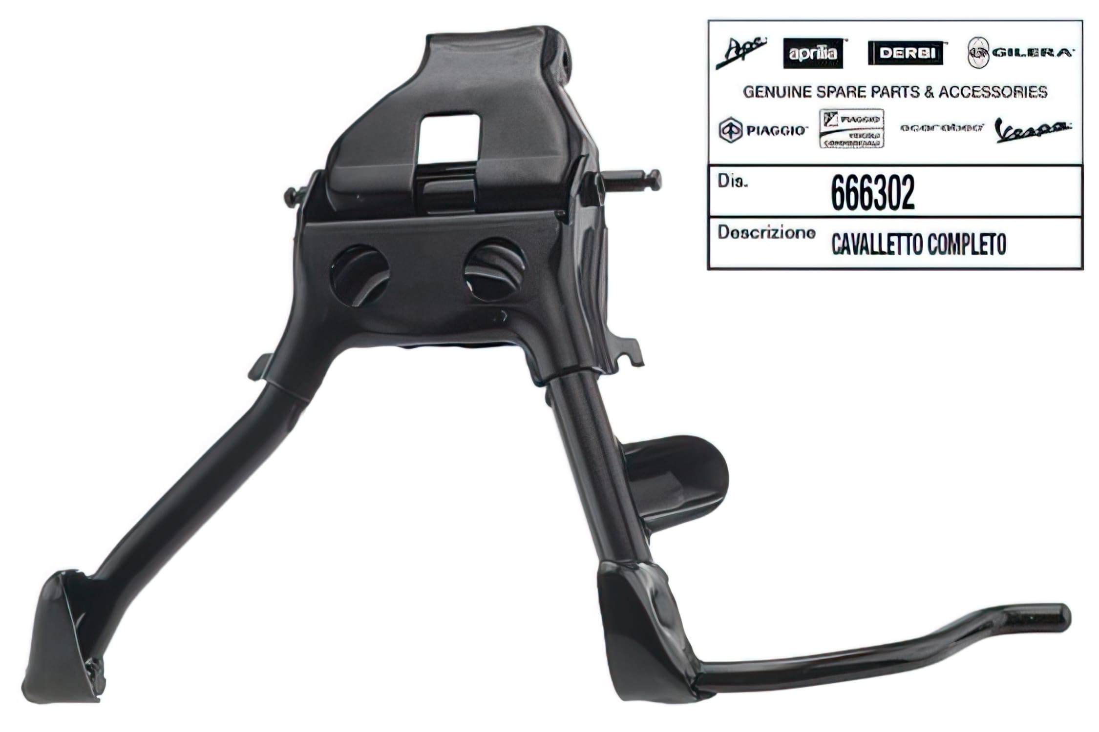 OE-PIA666302 Cavalletto Centrale - ricambio originale Piaggio Typhoon 2010 - 2018