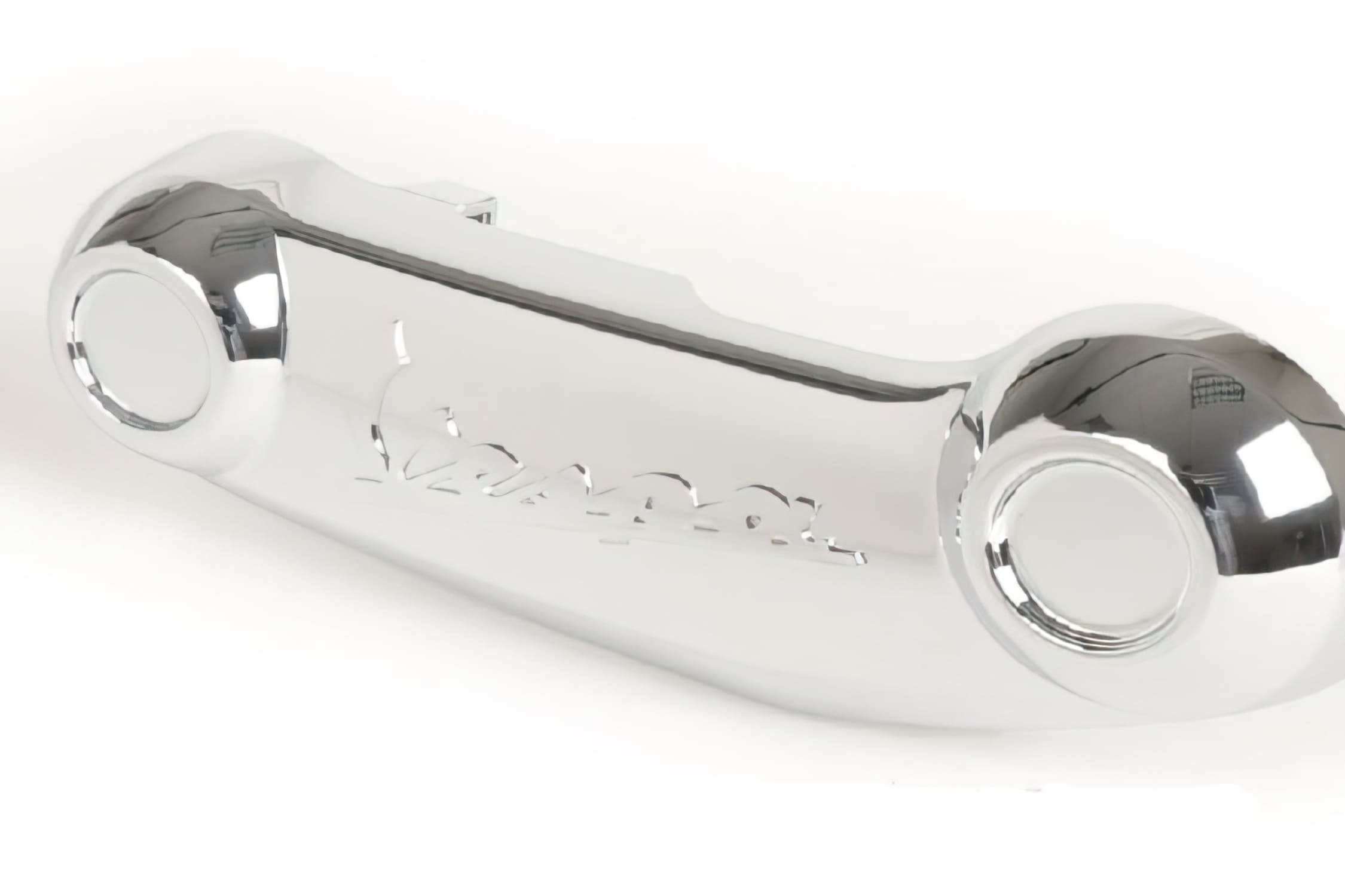 OE-PIA1C000835 Copertura braccio oscillante cromato con logo Vespa Primavera 50 – 150cc, COD: OE-PIA1C000835