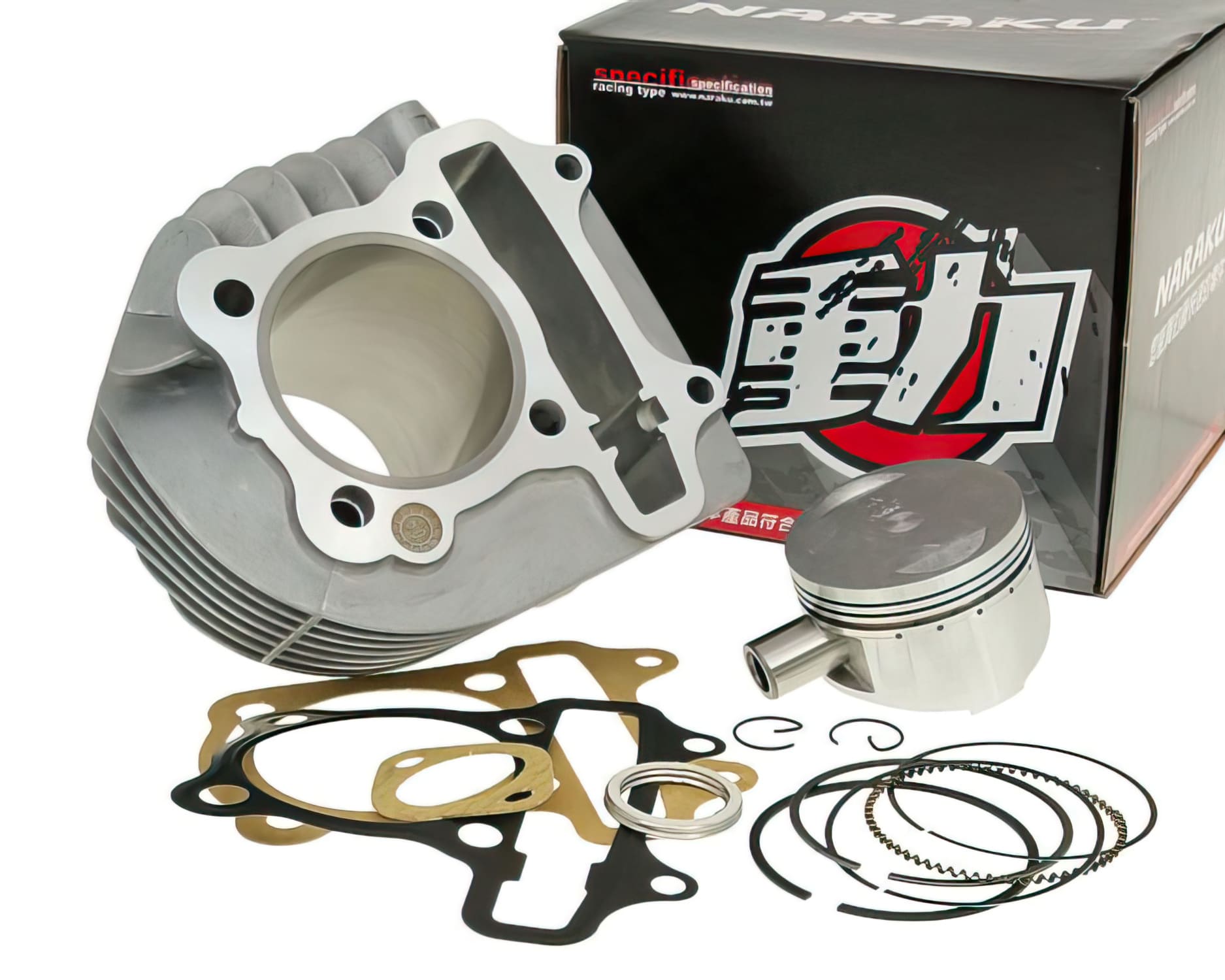 NK600.52 Gruppo Termico 150ccm 57 /4mm, Scooter Cinesi 4T GY6 125 152QMI / 150 157QMJ, COD: NK600.52