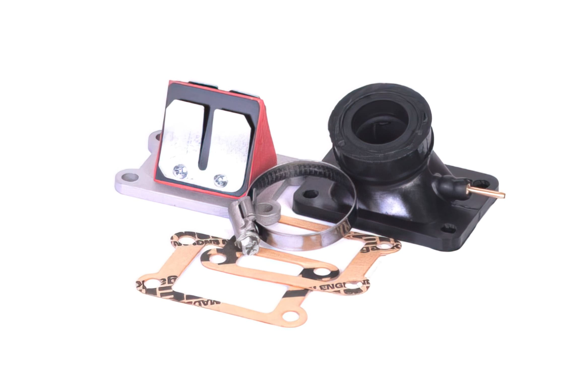 MVT-CL1 Kit Aspirazione MVT Racing, Minarelli AM6, per Carburatori da 19-21mm, COD: MVT-CL1