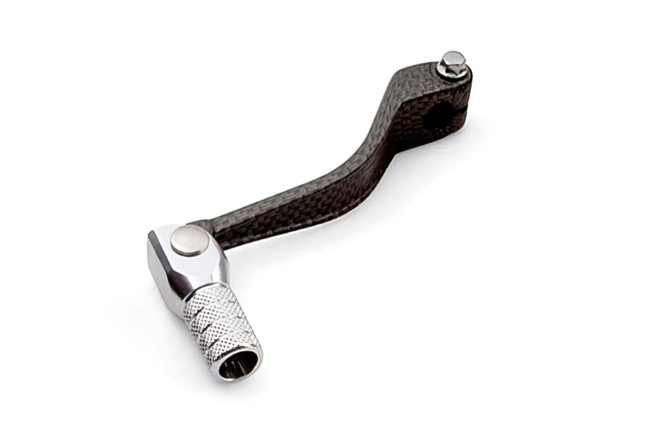 CGN462120 Gear Shifter Derbi Senda, matt carbon / chrome, Derbi Senda