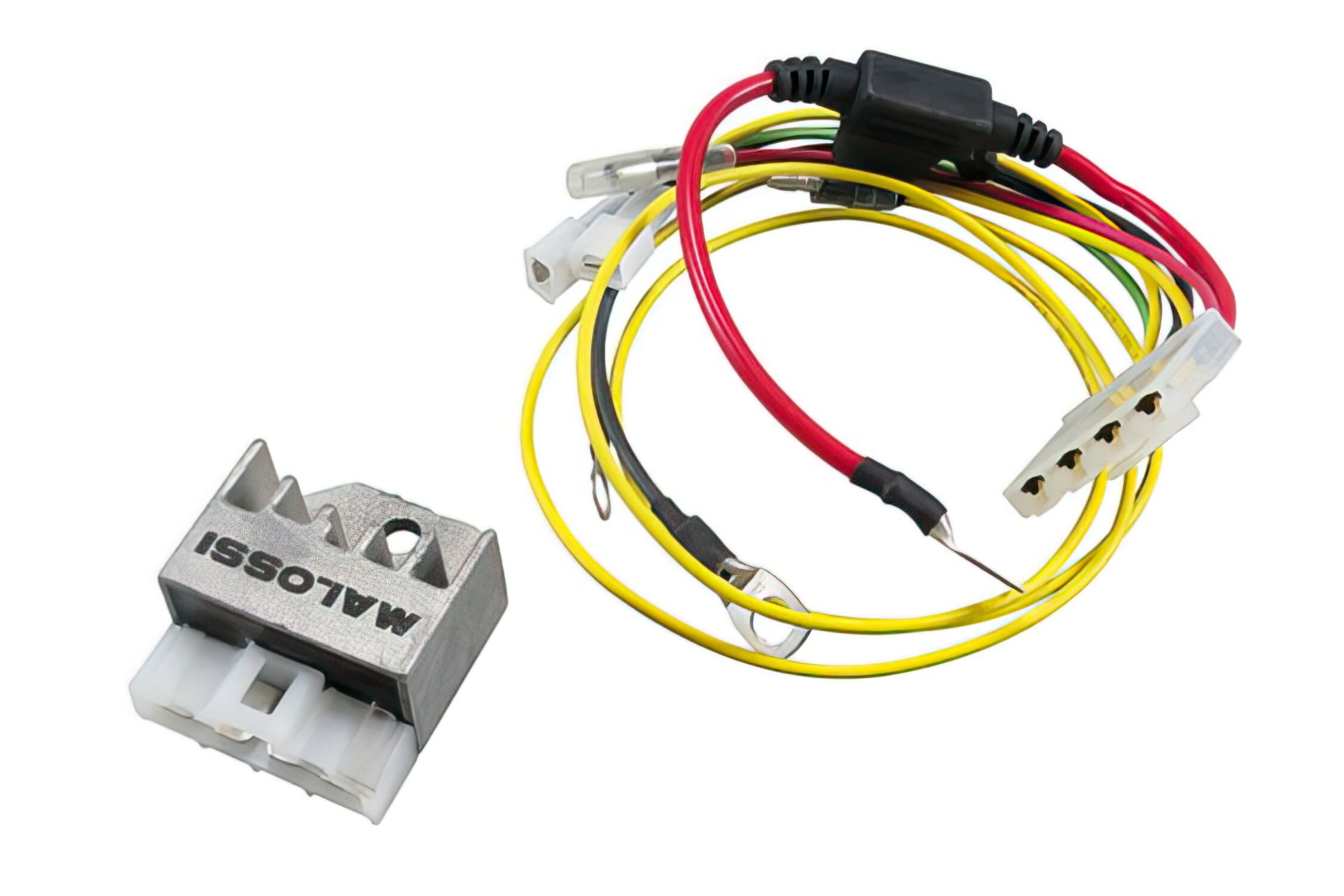 M5515703 Kit Regolatore di Tensione Malossi VESPower, incl. Cavi e Regolatore di Tensione