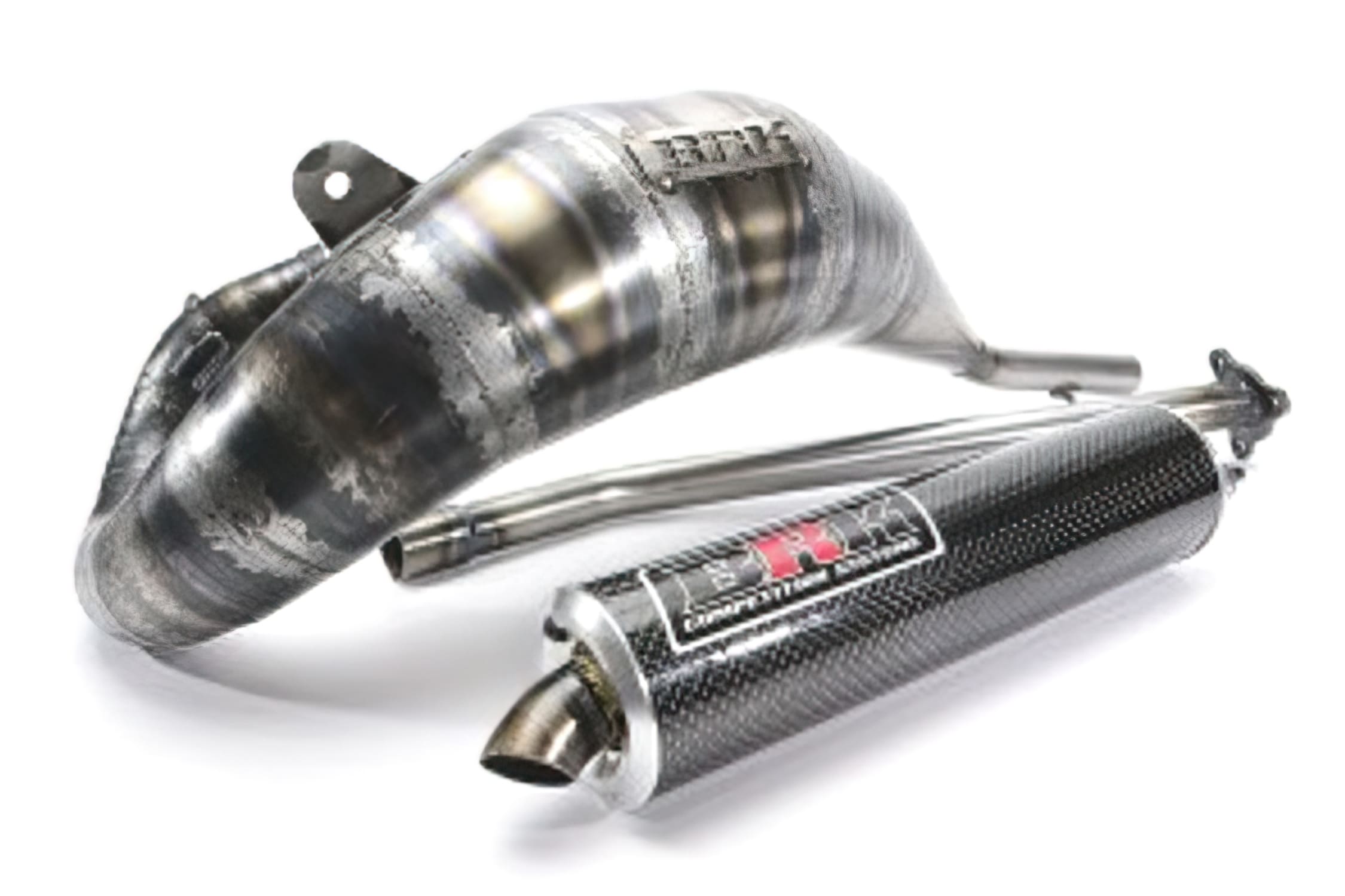 BAR-ESC-26 Marmitta montaggio alto Barikit BRK Cross 80/90cc Beta RR, COD: BAR-ESC-26