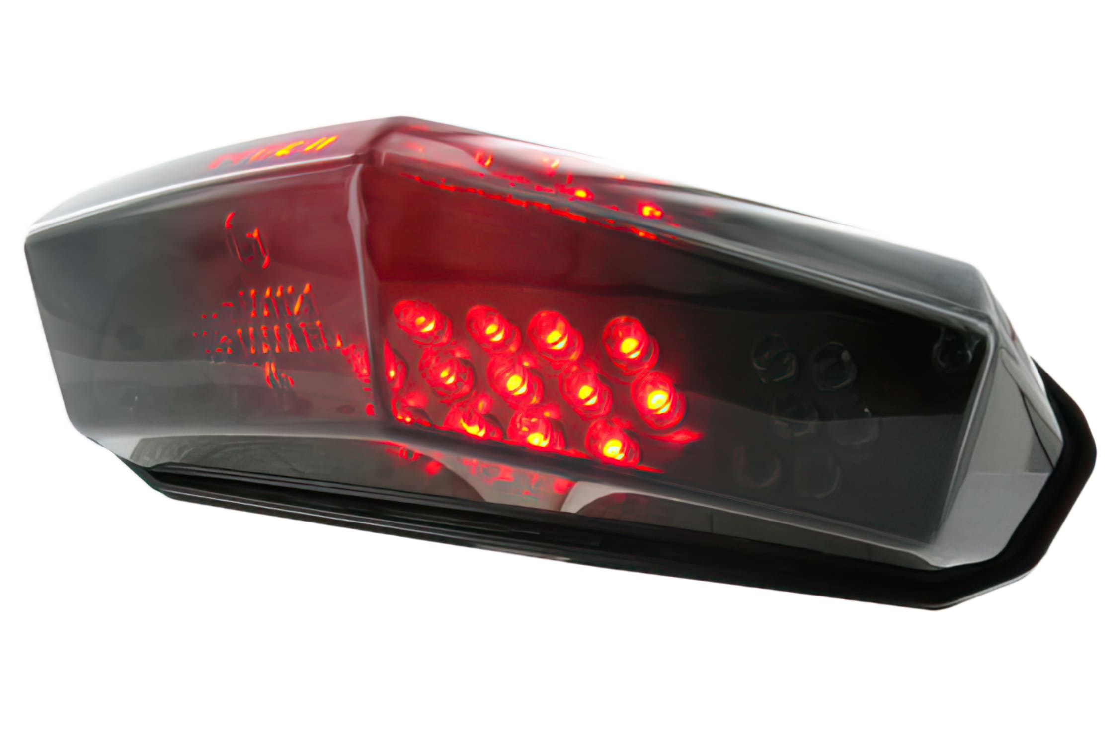 STR-655.21/BK Fanalino LED universale Black, Luce Stopp e Frecce omologato CE