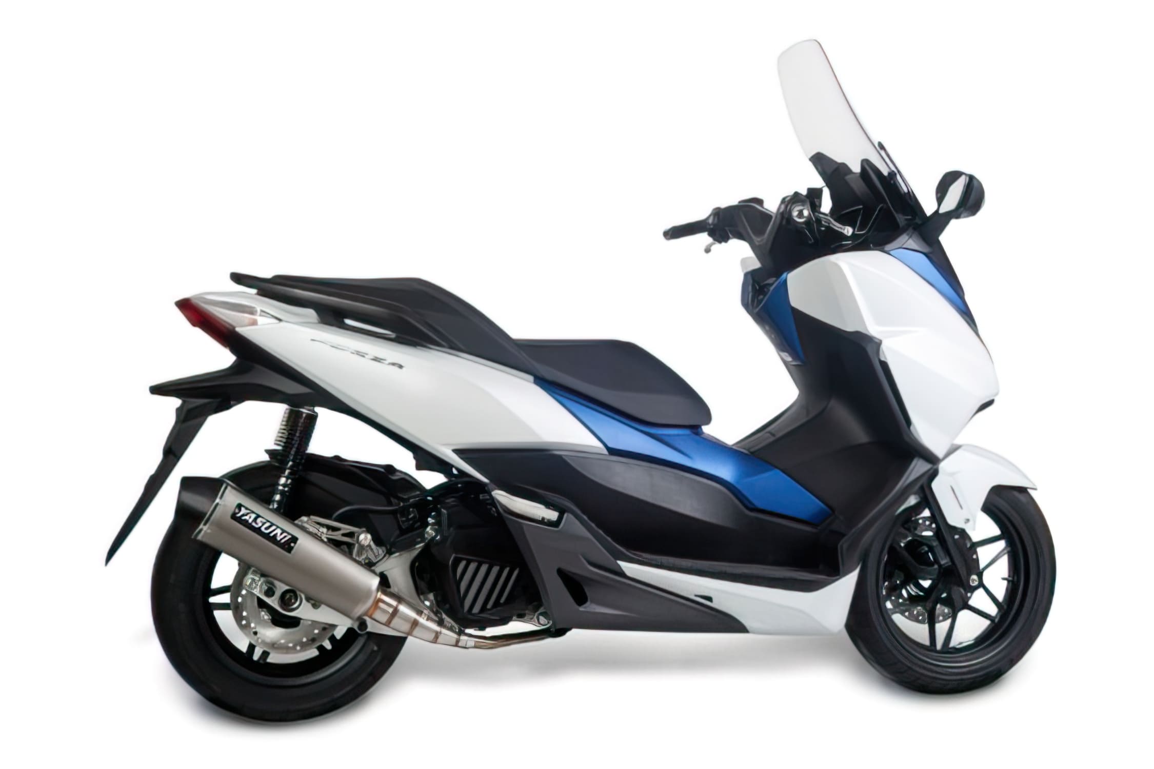 YAS657 Marmitta Yasuni 4 Titanium Look Honda Forza 300cc, COD: YAS657