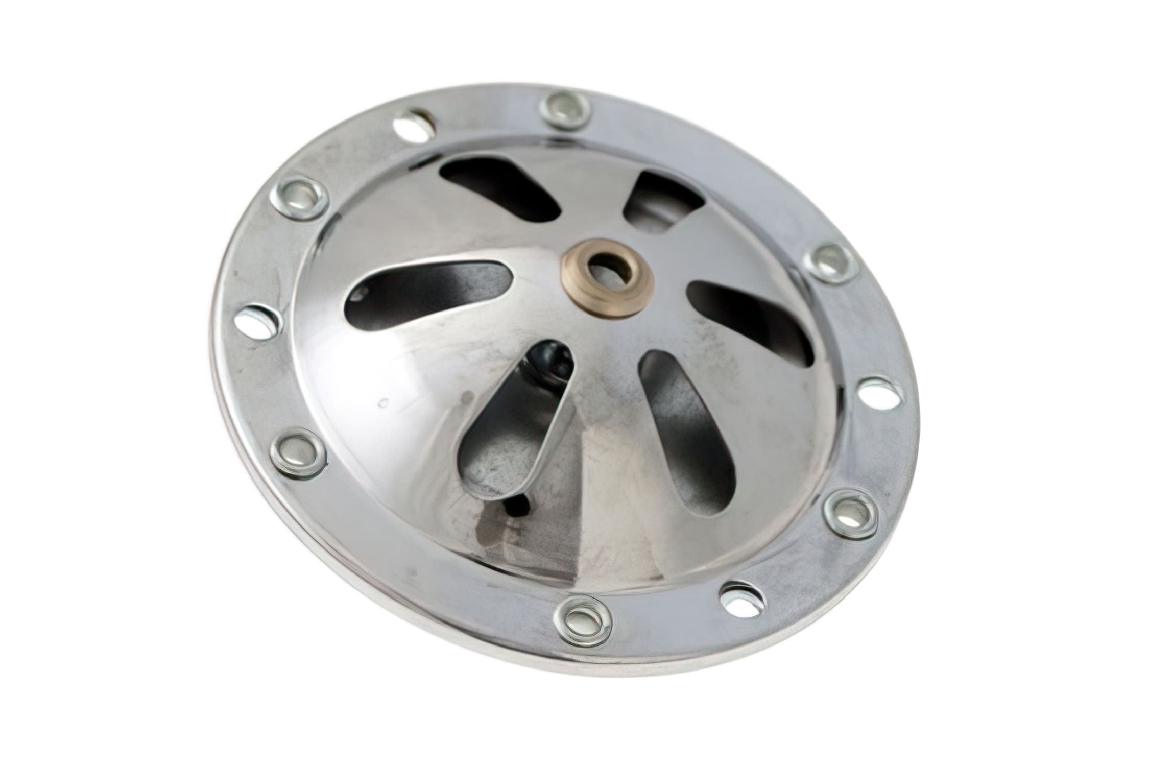 R246070170 Clacson RMS D.72mm 6V AC cromato, Vespa 150cc (VL3-VB1), COD: R246070170