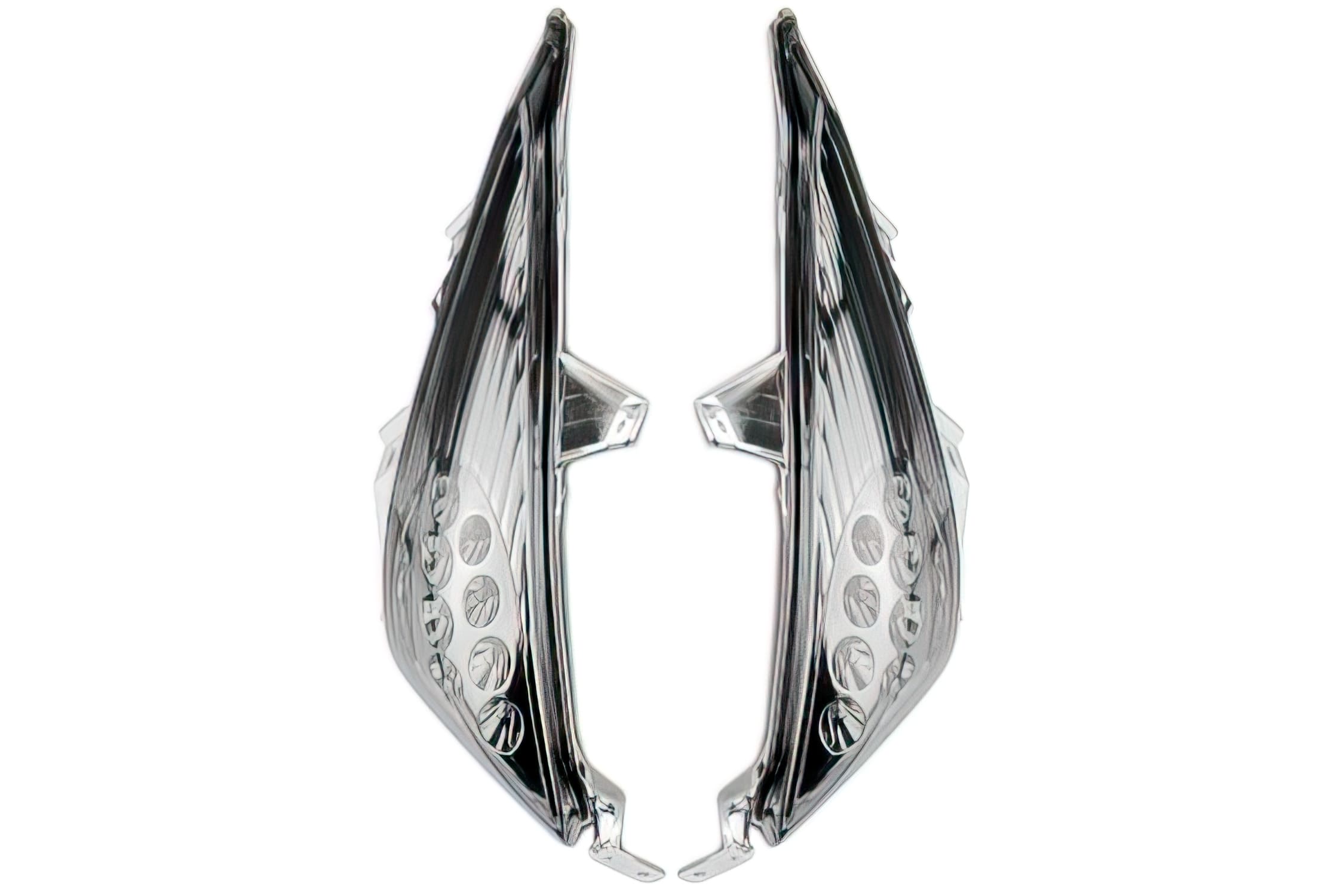 A204361H Front LED indicators - RB Max smoked Yamaha Tmax 500cc (2008 - 11) CE approved