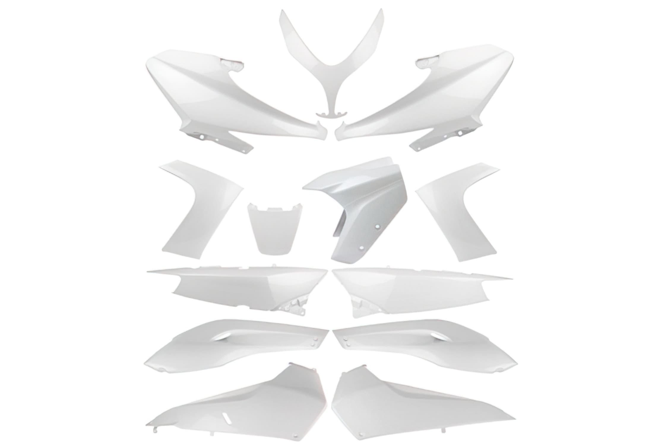 A369000L Fairing kit 13 pieces white Yamaha Tmax 500 2008 - 2012