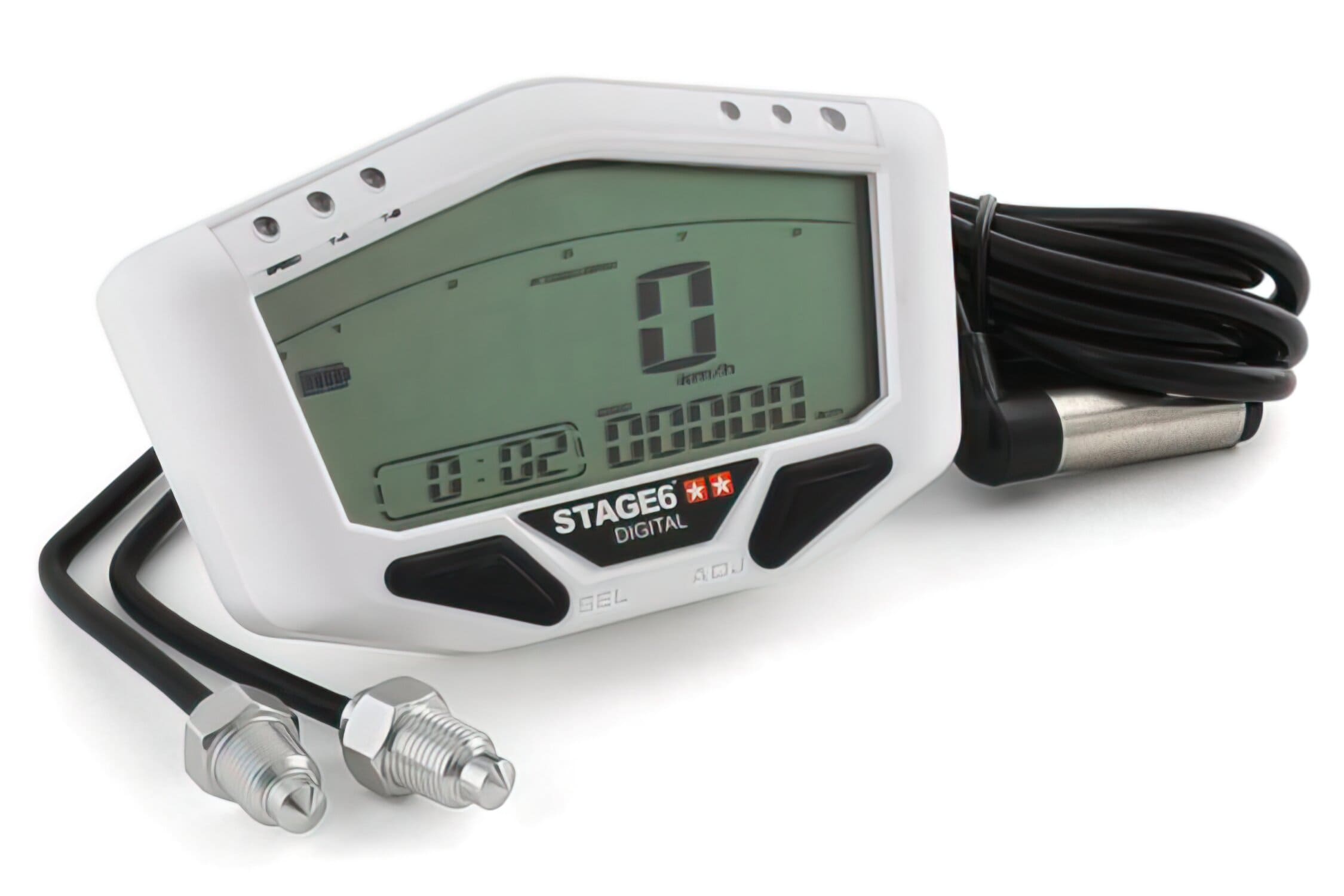s6-4080/wh strumentazione - cruscotto universale stage6 db-02r bianco