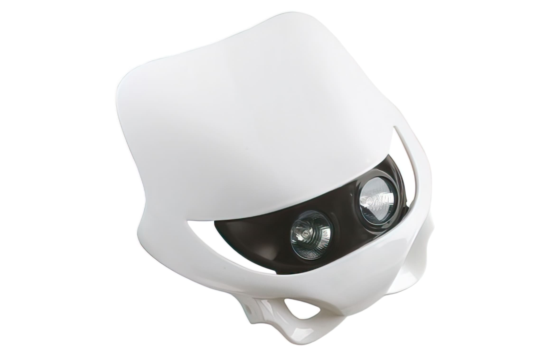 CGN376789 Cupolino “Cross 2” bianco (Doppio Faro alogeno 2X20W)