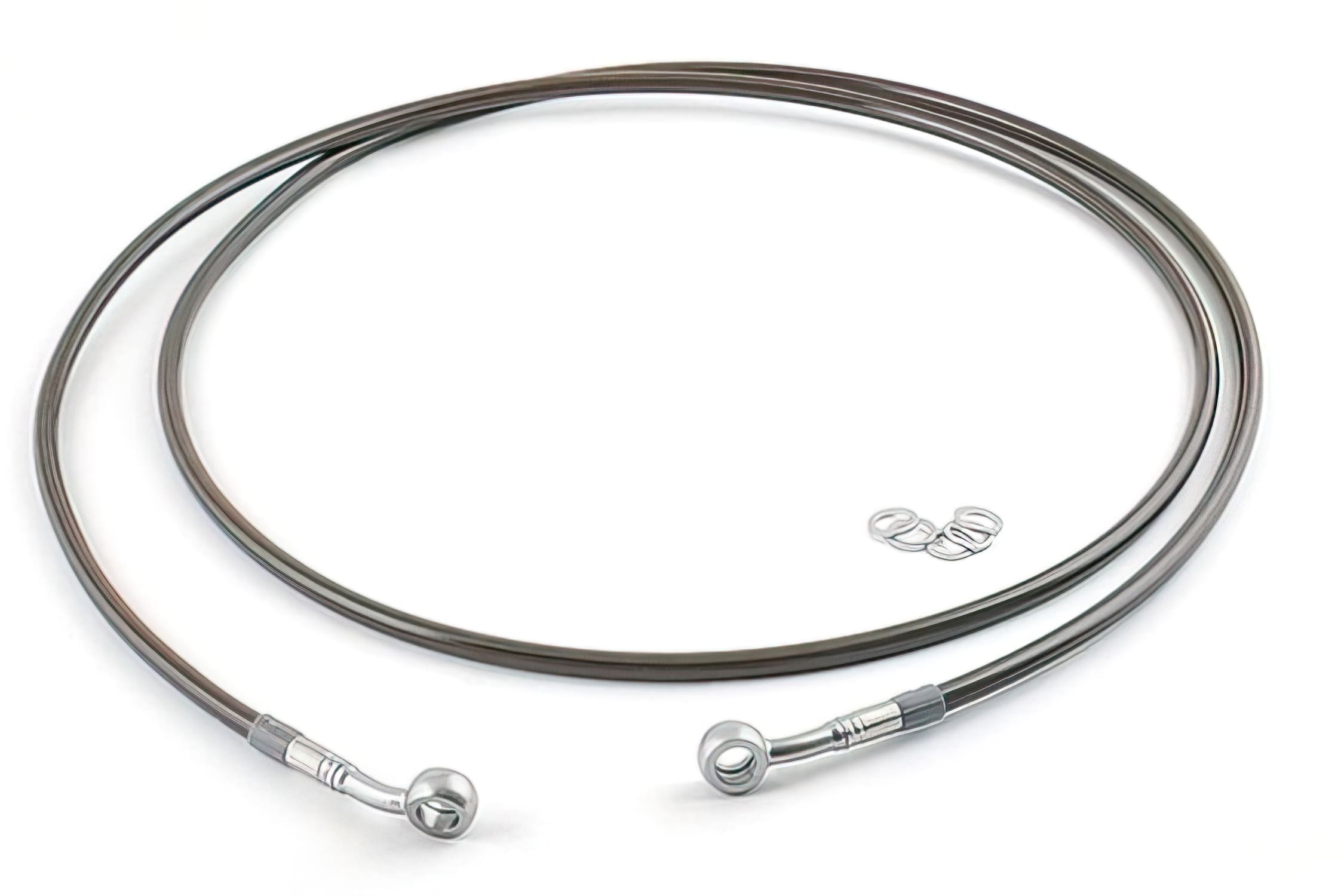 MO-3513125/20 Tubo Freno posteriore carbonio / Raccordo alluminio Motacc MBK Nitro / Aerox, COD: MO-3513125/20