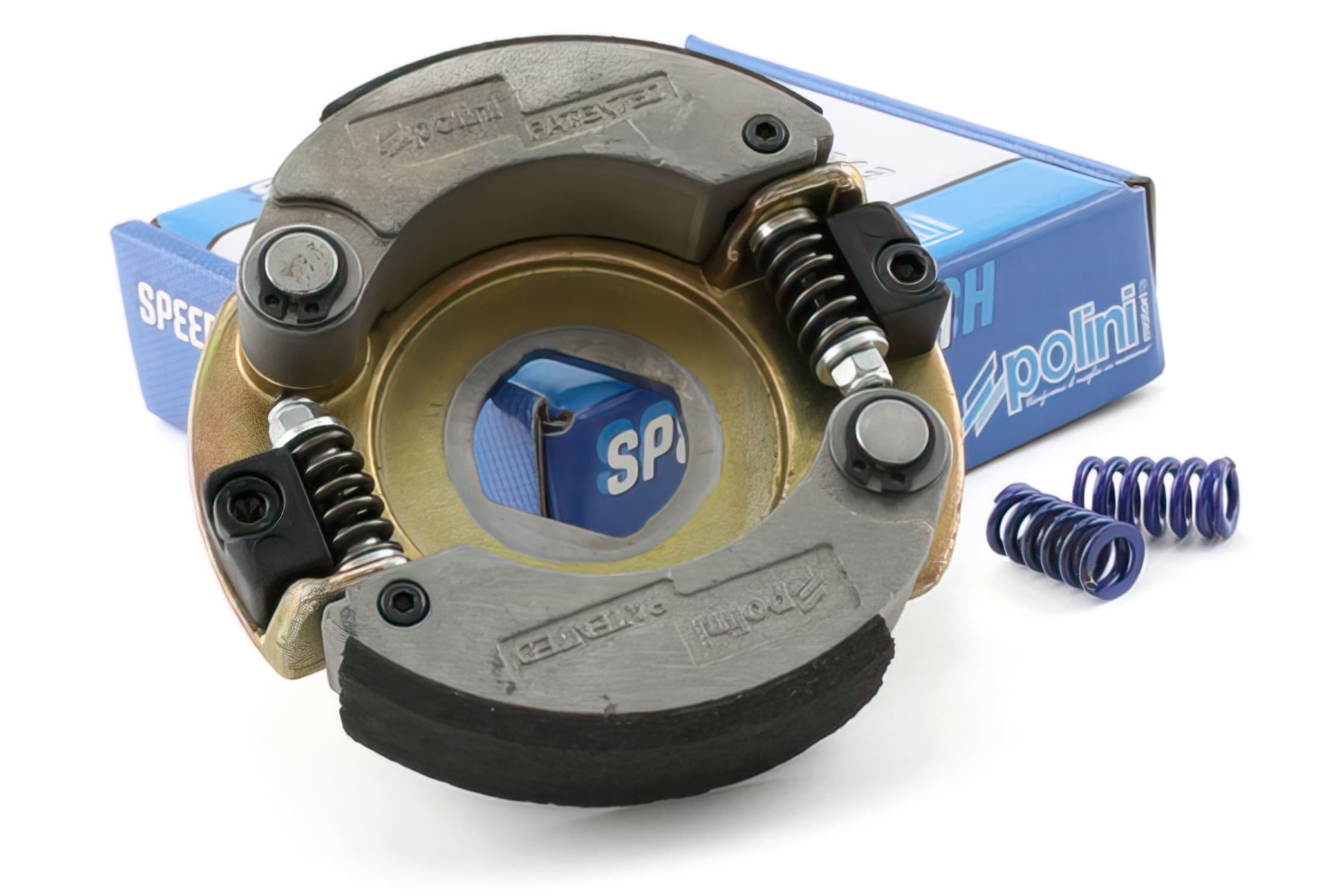 U249.034 Frizione Speed Clutch 2G EVO II Polini, incl. Set Molle Frizione, d=105mm, Minarelli