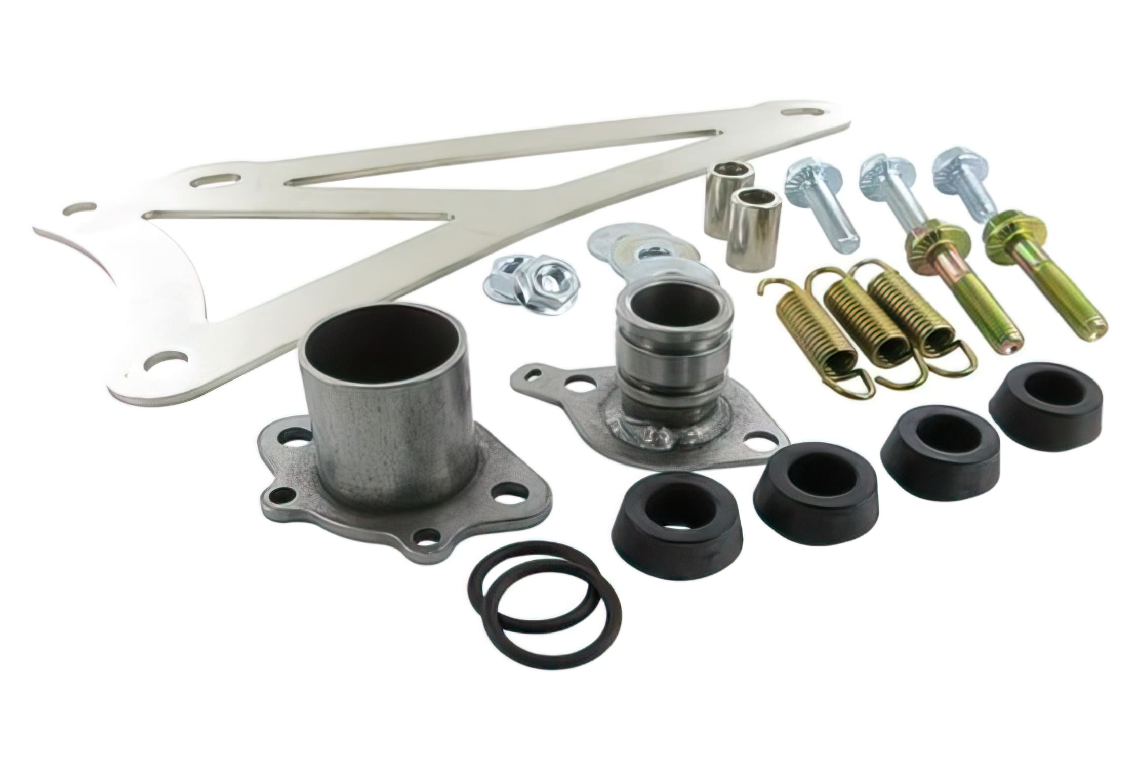 YAS071 Bracket for Yasuni Muffler, incl. Screw Set, Carrera Type, for YAS906BE and YAS906CK