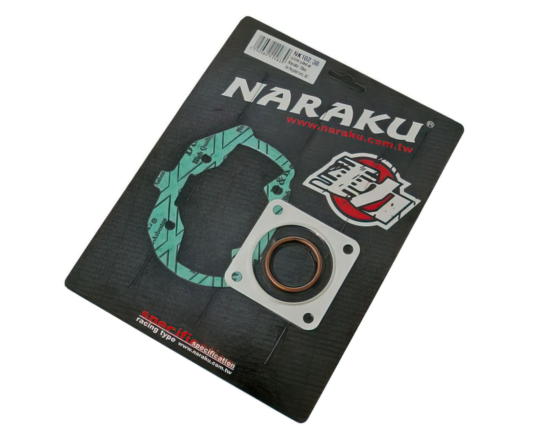 NK102.38 Set Guarnizioni Cilindro Naraku 70ccm, Peugeot orizzontale AC, COD: NK102.38