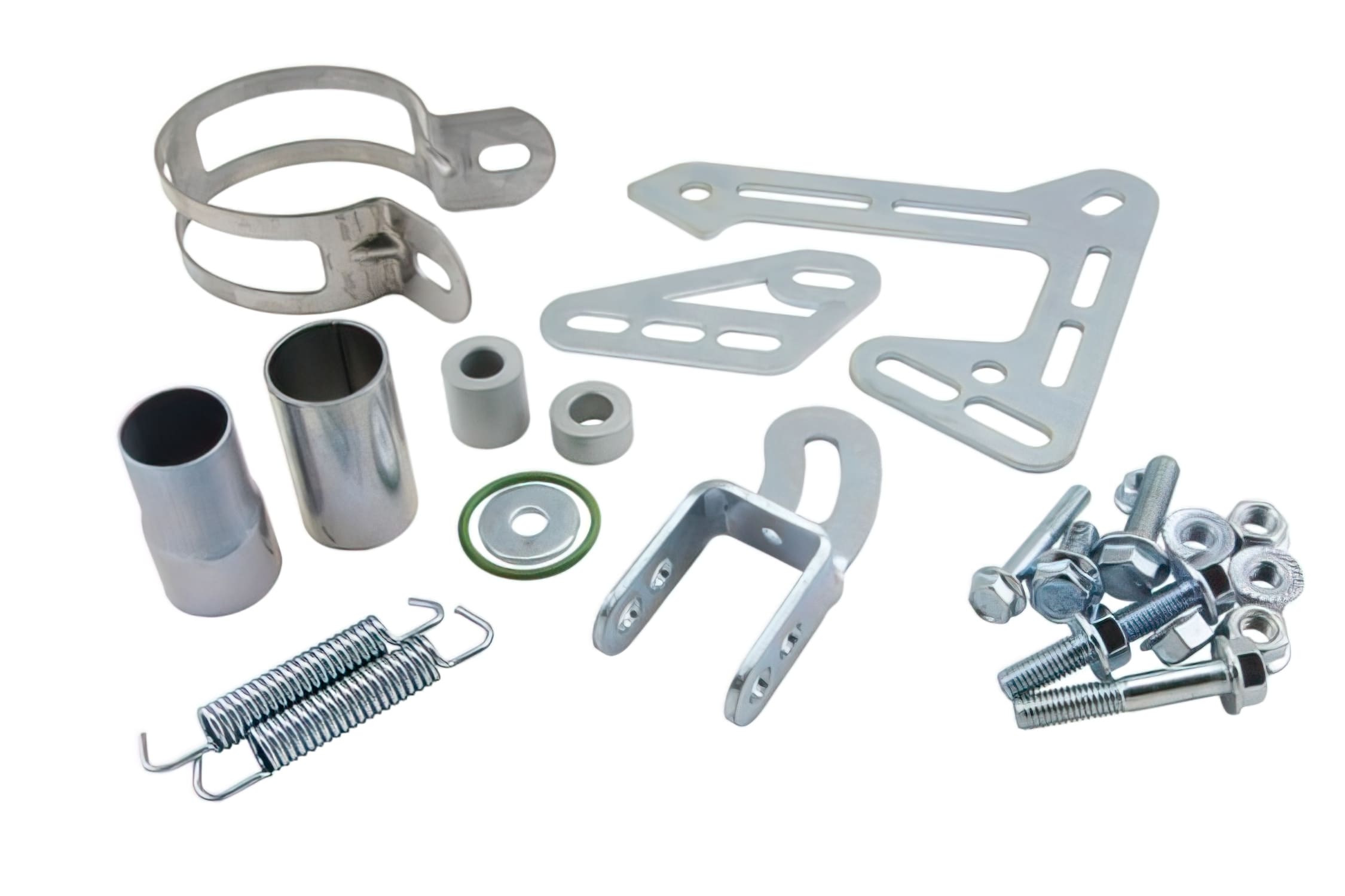 VCR-RD25200.07 Supporto di scarico VOCA Racing Rookie 50/70 Minarelli AM6, COD: VCR-RD25200.07