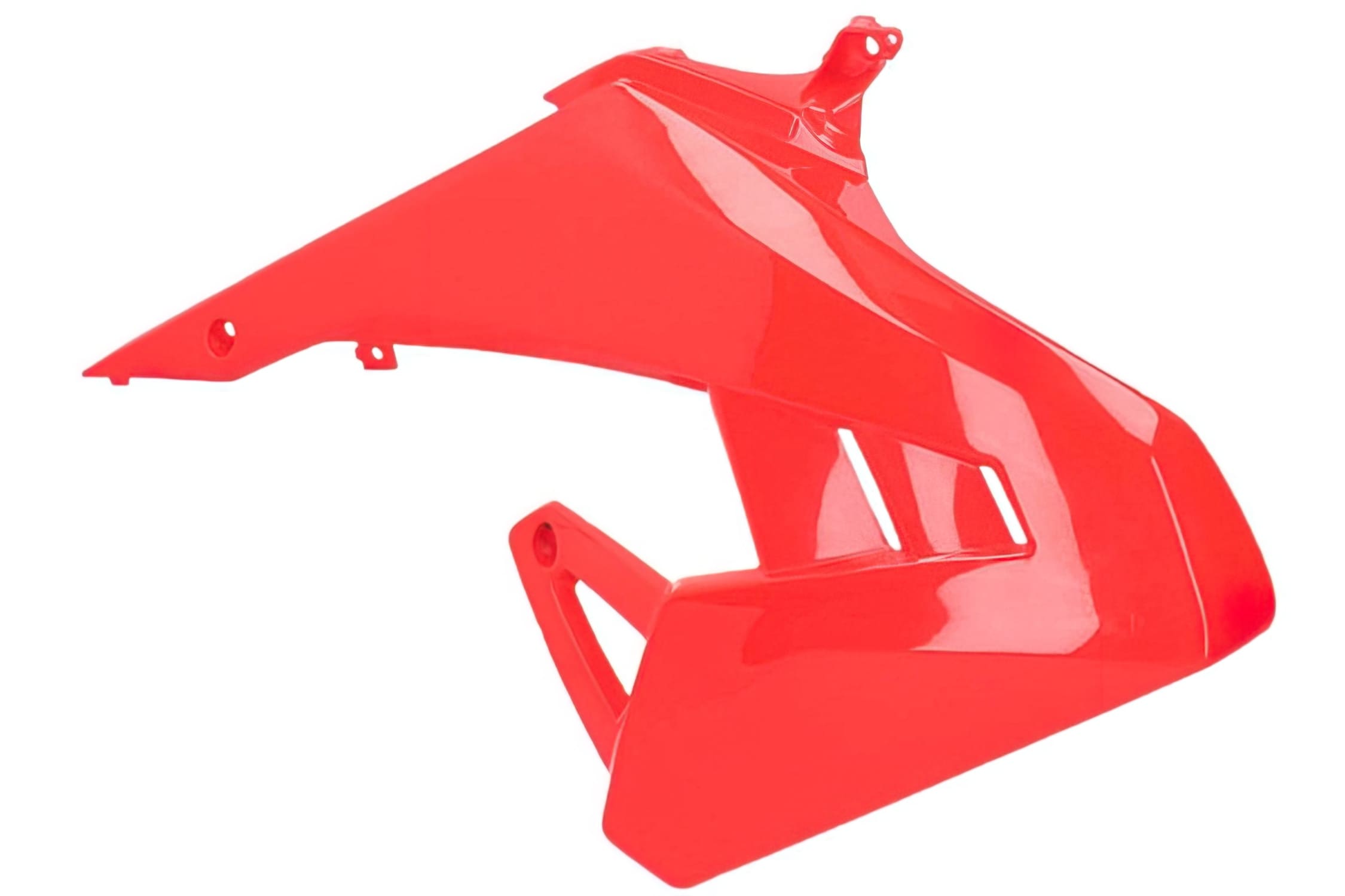 OE-DE2B004325000W5R Copertura Radiatore Fianco destra rosso Aprilia SX / RX dopo il 2018, COD: OE-DE2B004325000W5R