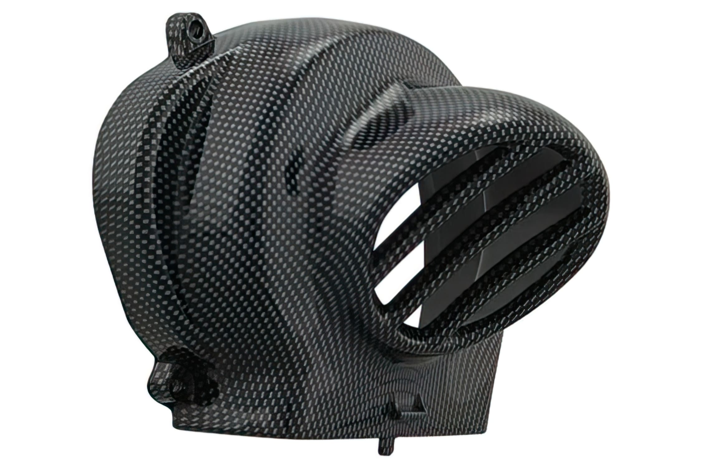 STR-532.52/CA Copri Ventola, Piaggio AC, look carbonio, con Convogliatore Aria, COD: STR-532.52/CA