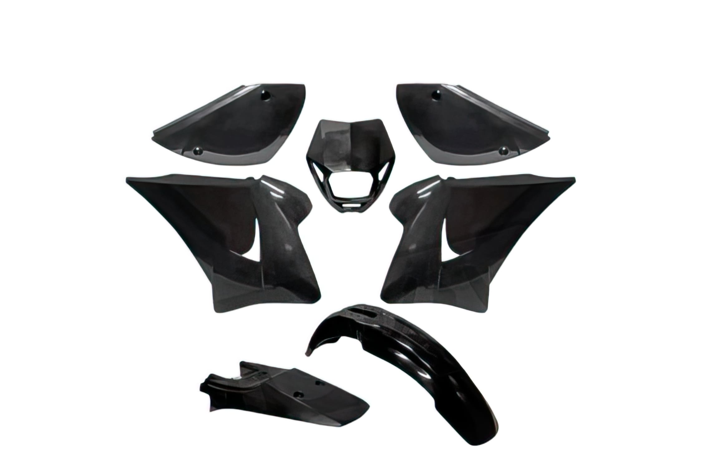 L-SA92838 Kit carena 7 pezzi nero Rieju RR, COD: L-SA92838