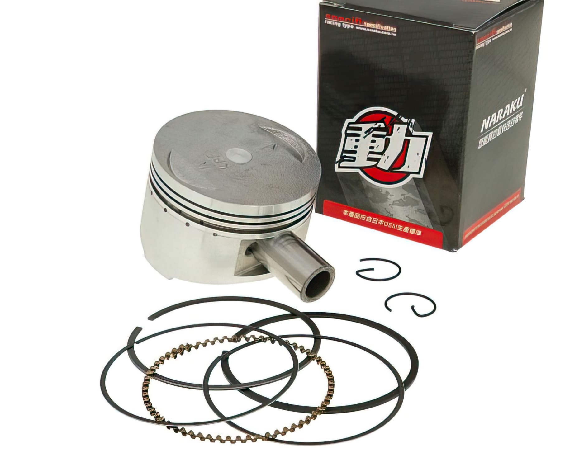 NK600.53 Pistone completo 150ccm 57 /4mm GY6 150ccm 157QMJ