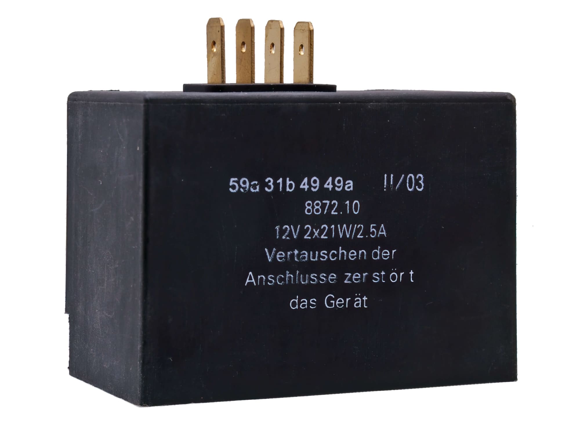 IP34998 Relè Frecce 12 V 2x21W / 2 /5A per Simson