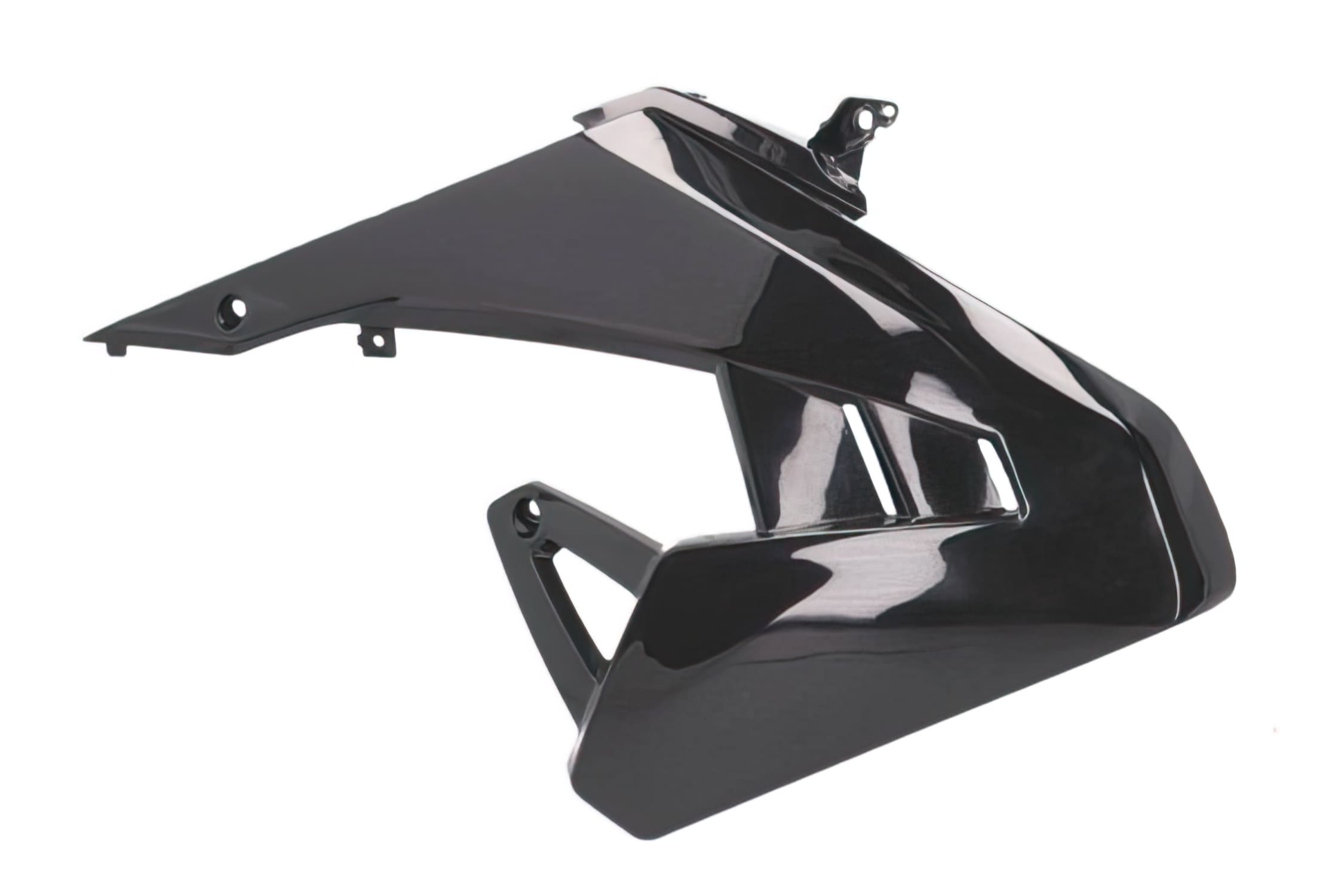 OE-DE2B004325000W0N Copertura Radiatore Fianco destra nero Aprilia SX / RX dopo il 2018, COD: OE-DE2B004325000W0N