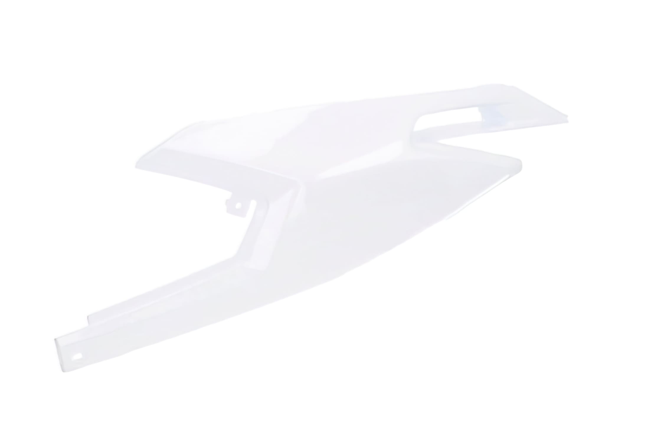 OE-DE2B004330000W0B Fianchetto posteriore sinistra bianco Derbi Senda / Gilera / Aprilia dopo il 2018, COD: OE-DE2B004330000W0B