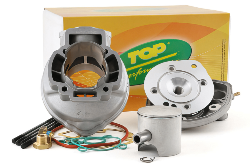 9929840 gruppo termico top tpr 86cc d.50 aprilia sr motard 50 2t 12-14 corsa 44 - per maxikit 9928440 biella 85