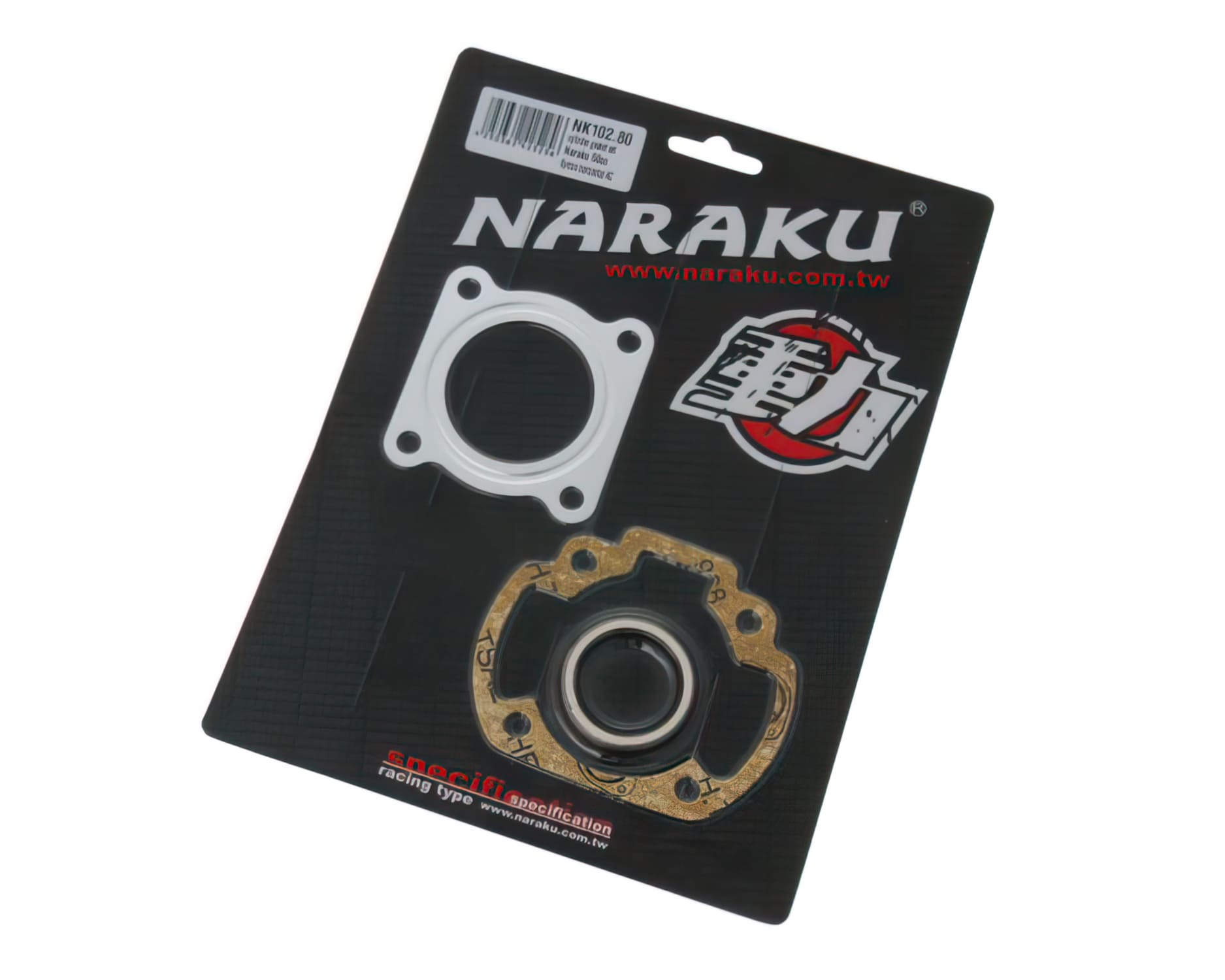 NK102.80 Set Guarnizioni Cilindro Naraku 50ccm, Kymco orizzontale AC, COD: NK102.80
