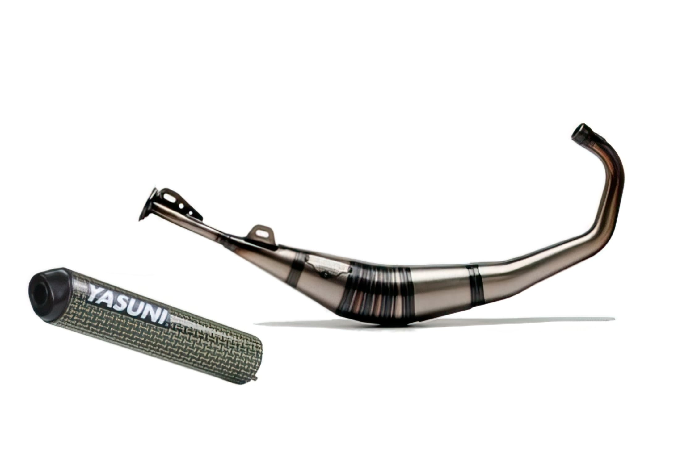 YAS808XCK Marmitta Yasuni R1 Max Carbon Aramide Supermoto Minarelli AM6