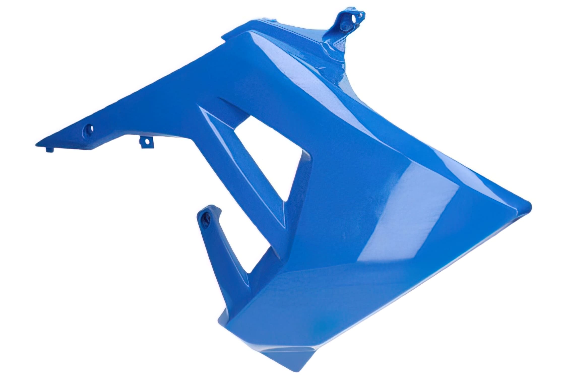 OE-DE2B004333000XD9 Copertura Radiatore Fianco destra blu Derbi Senda / Gilera SMT dopo il 2018, COD: OE-DE2B004333000XD9