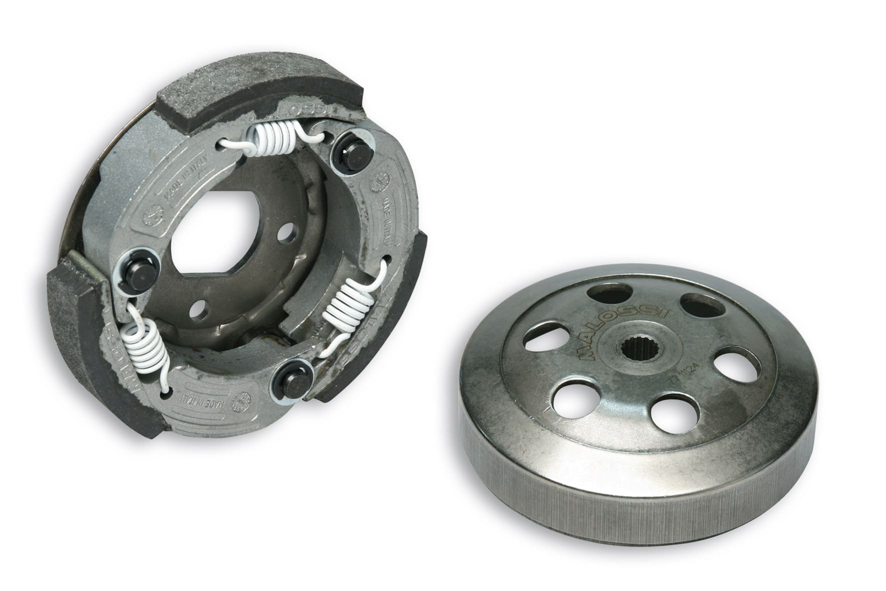 5214112 - 5219142 kit frizione malossi fly clutch / clutch bell (minarelli)