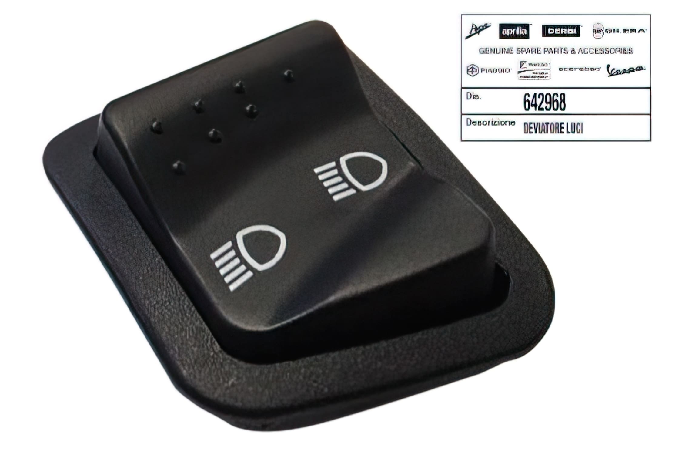 OE-PIA642968 Devioluci faro - ricambio originale Piaggio, COD: OE-PIA642968