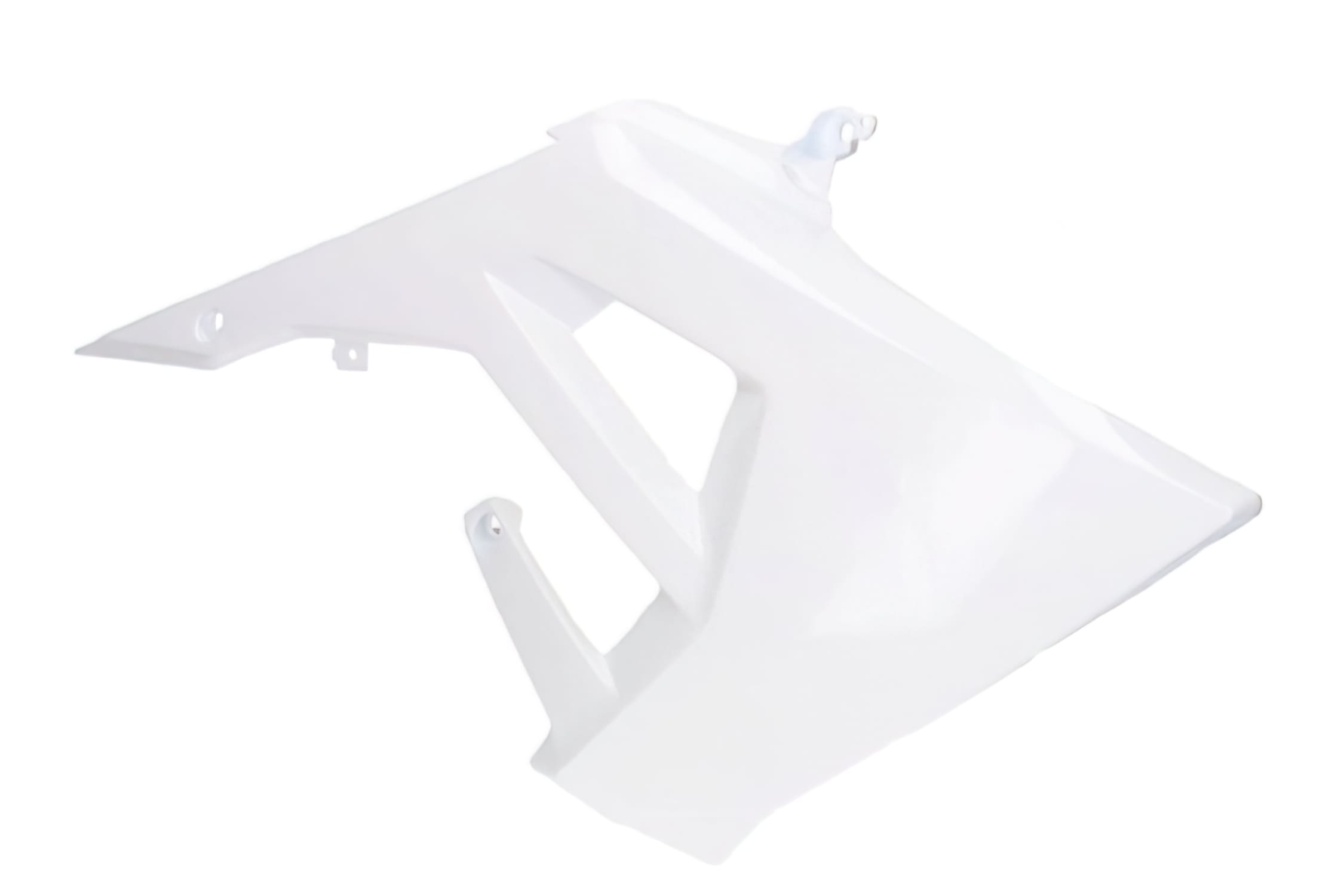 OE-DE2B004333000W0B Copertura Radiatore Fianco destra bianco Derbi Senda / Gilera SMT dopo il 2018, COD: OE-DE2B004333000W0B