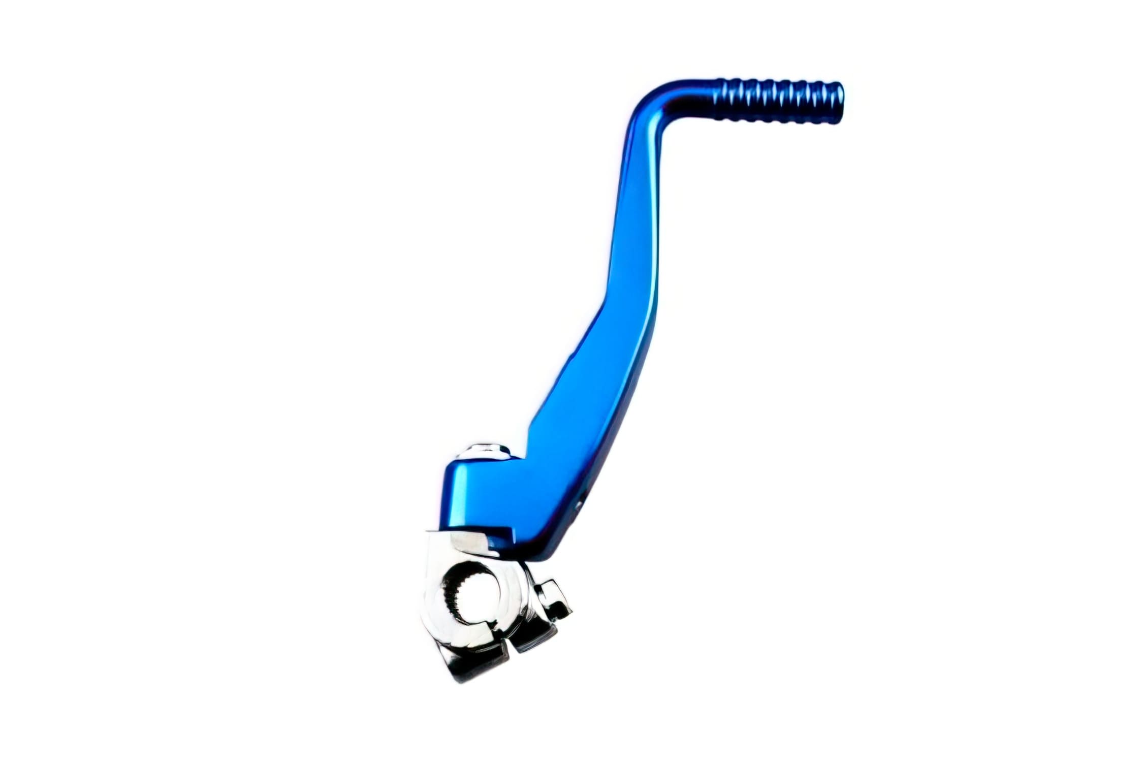 STR-020.60/BL Pedivella Avviamento acciaio / alu blu Minarelli AM6, COD: STR-020.60/BL