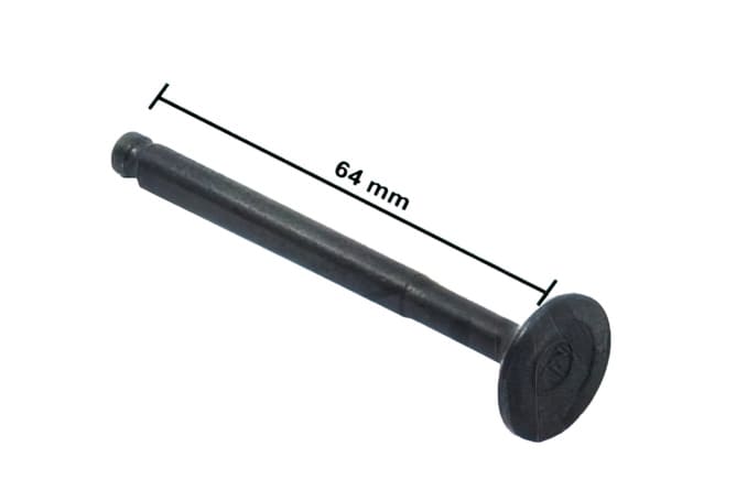 L-SA32562 Valvola di scarico corta 64mm 50cc GY6 Cina, COD: L-SA32562