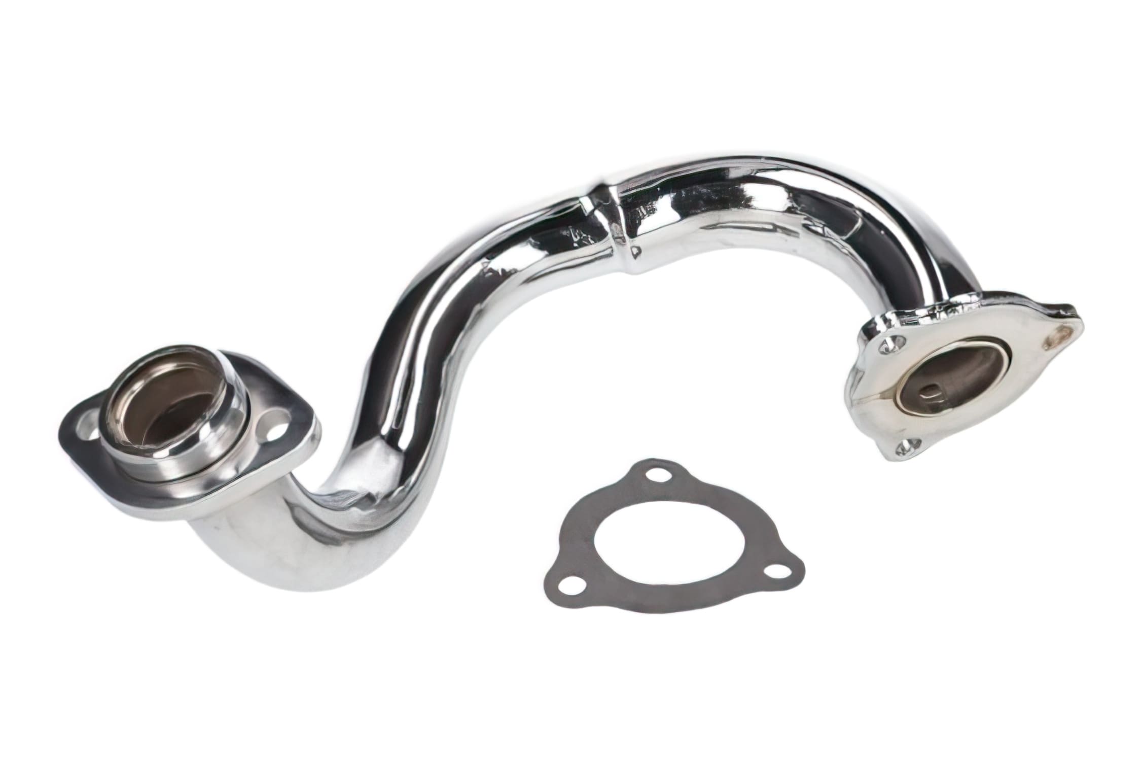 MF94.091 Collettore Marmitta non strozzato cromato Derbi / Gilera / Aprilia, COD: MF94.091